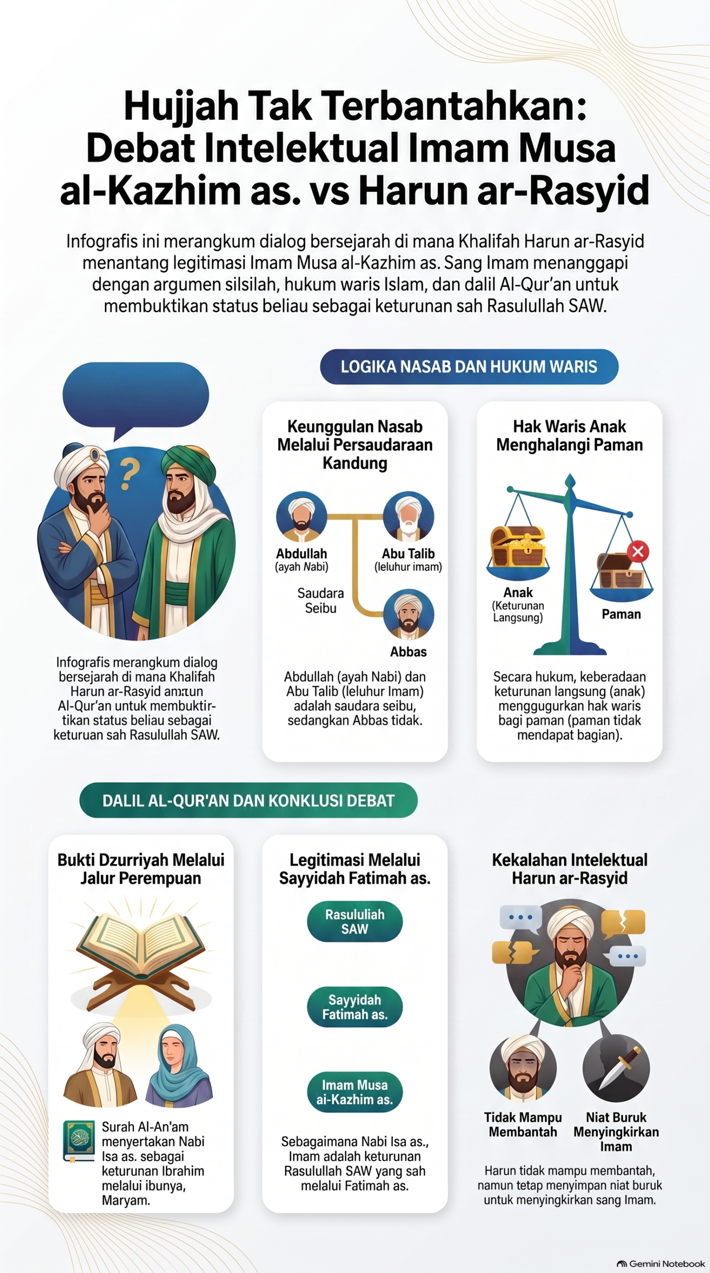 Debat Imam Musa al Kazhim