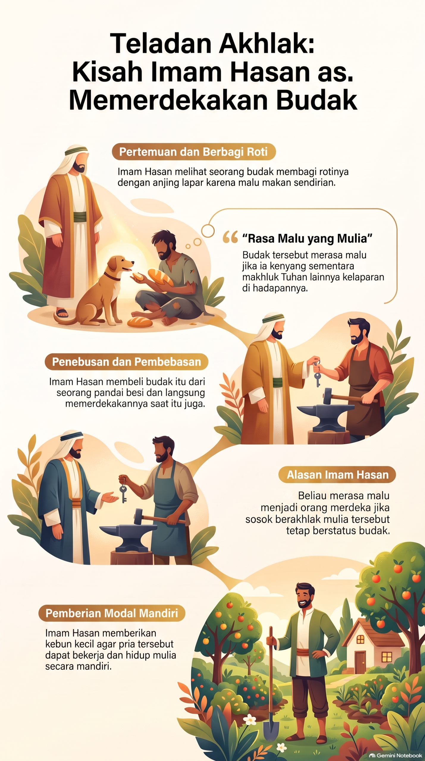 Teladan Akhlak Memerdekakan Budak