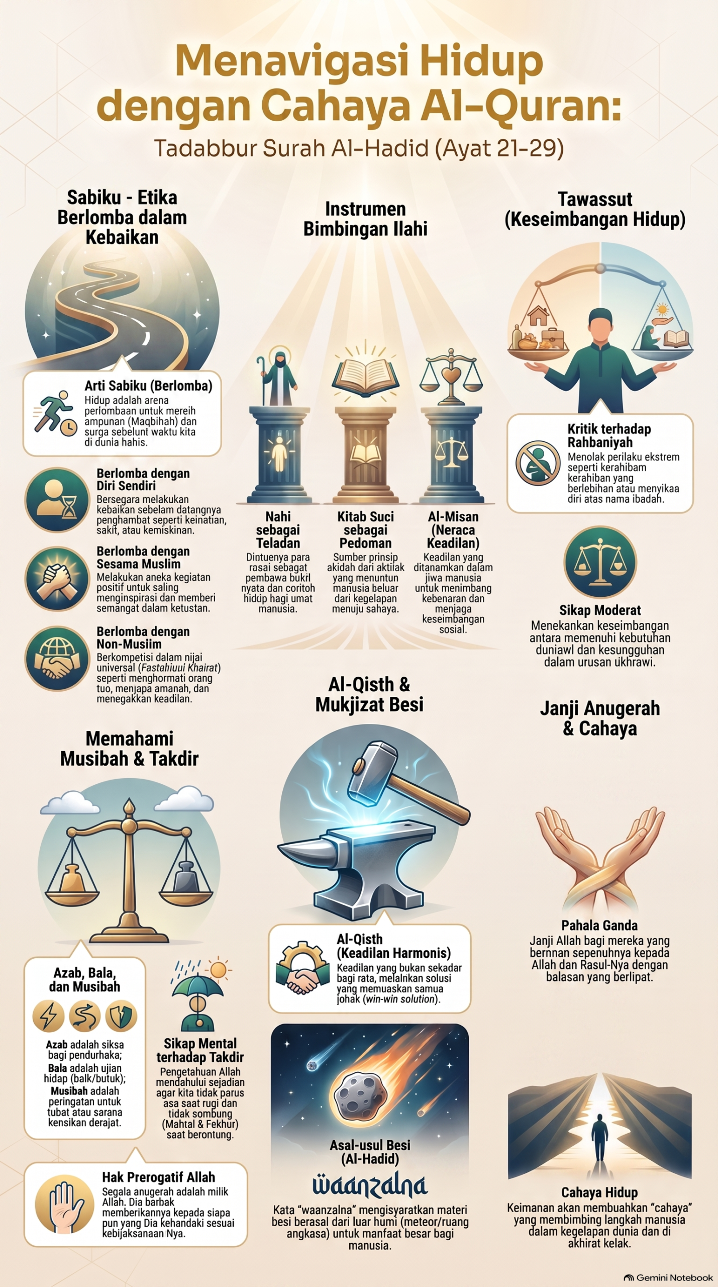 Panduan Hidup Surah Al Hadid