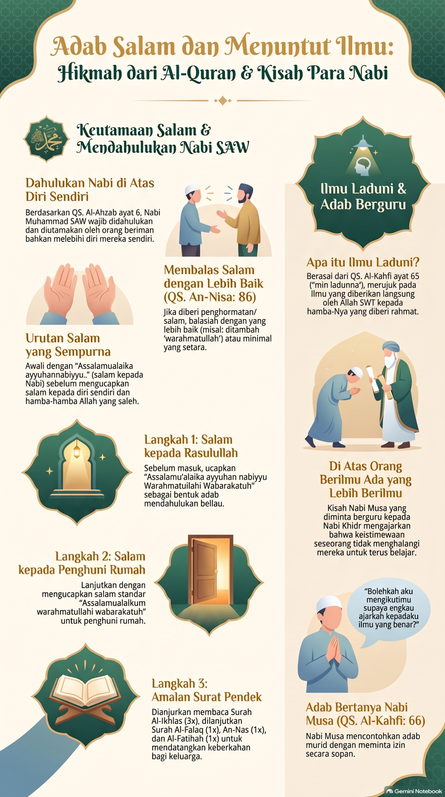 Adab Salam dan Menuntut Ilmu
