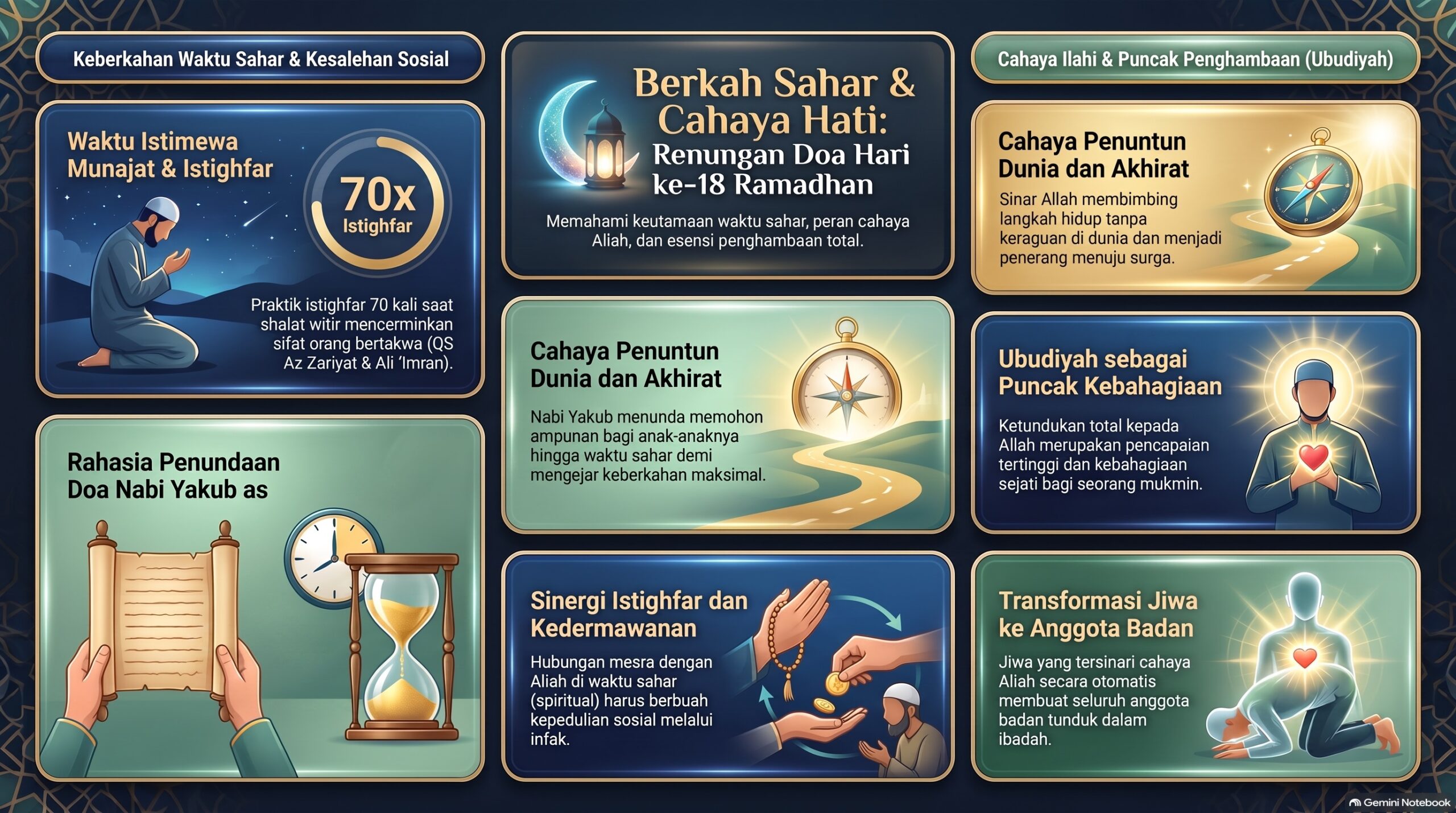Berkah Sahar dan Cahaya Hati