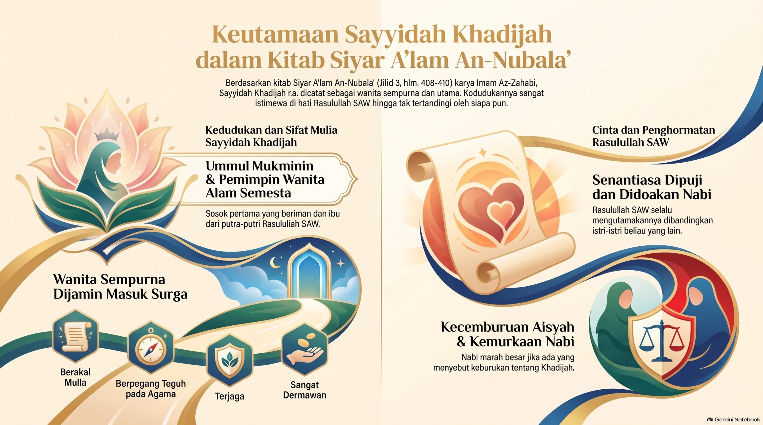 Dalil2 Keutamaan Sayyidah Khadijah