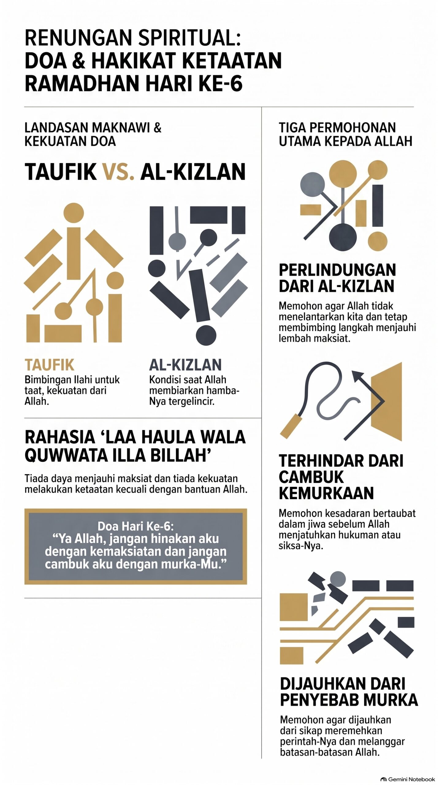 Doa dan Hakikat Ketaatan Ramadhan hari6