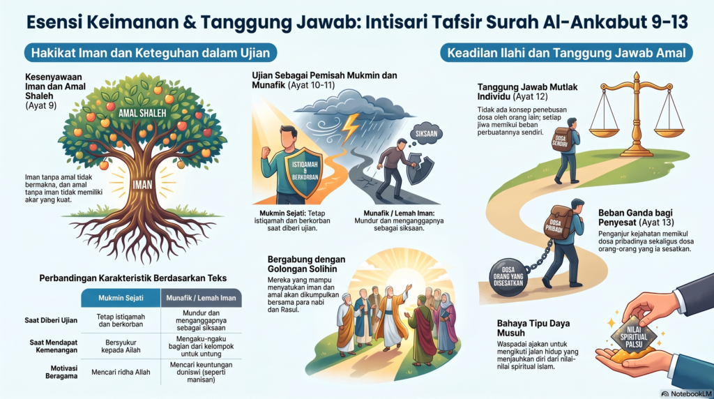 Esensi Keimanan Surah Al Ankabut