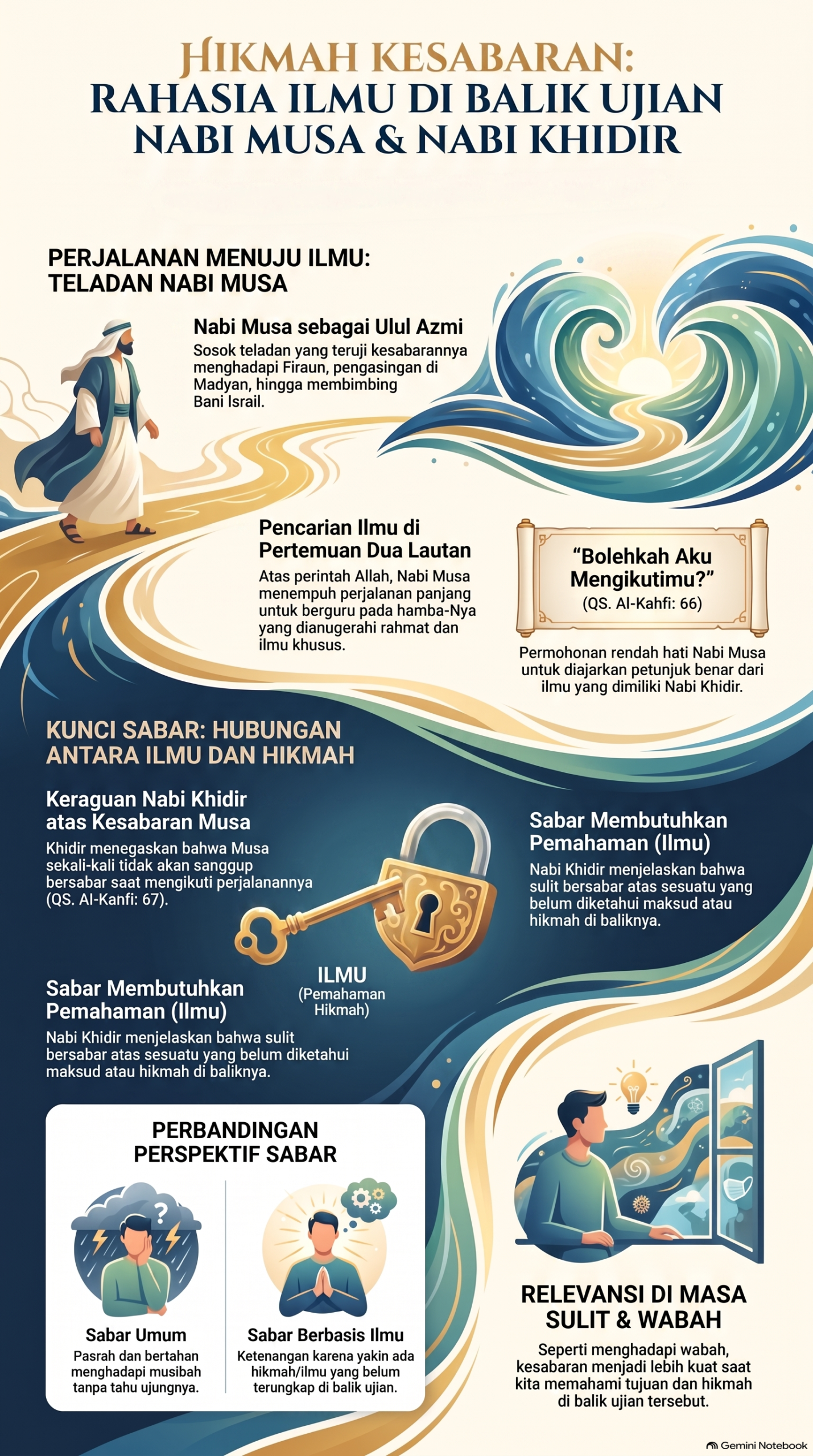 Hikmah Kesabaran Musa dan Khidir