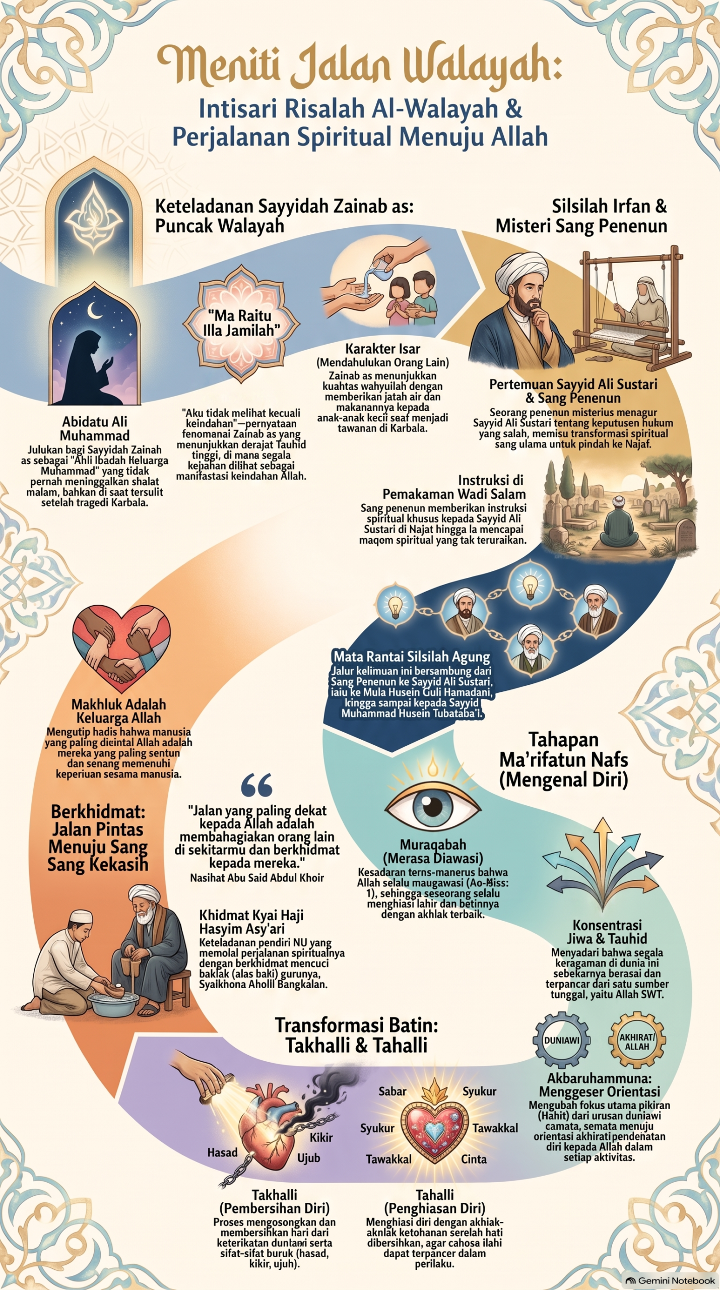 Intisari Perjalanan Spiritual Menuju Allah