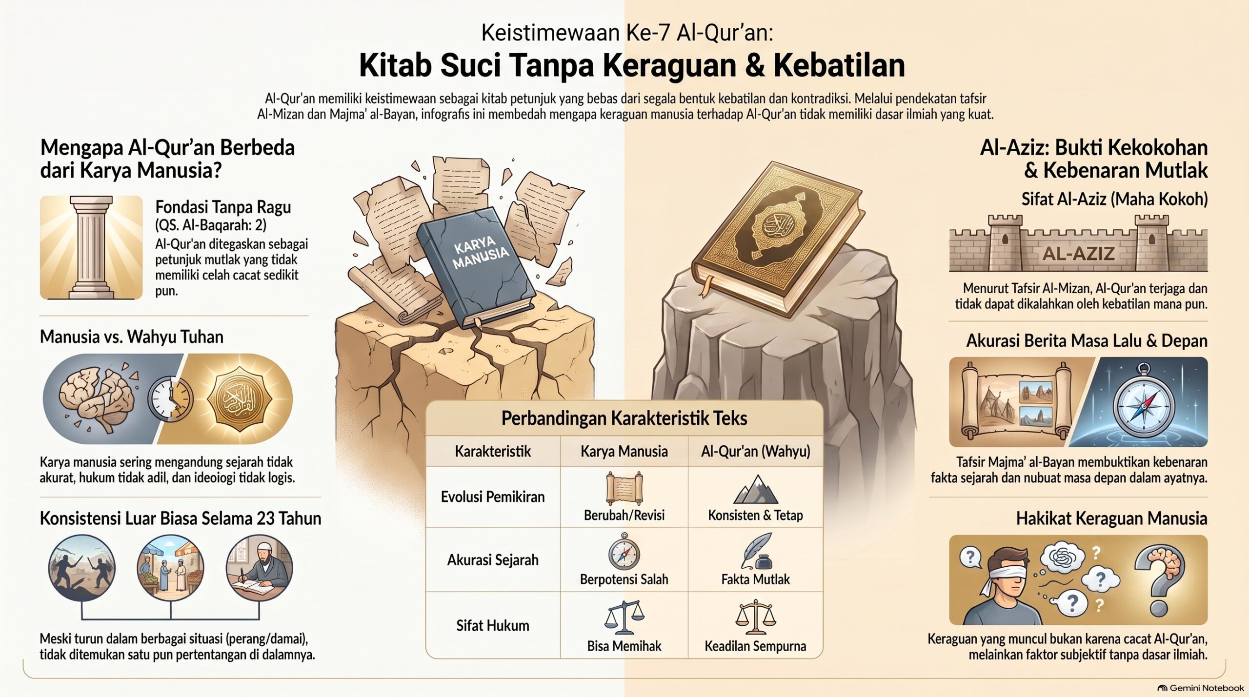Keistimewaan Al Qur an Tanpa Keraguan