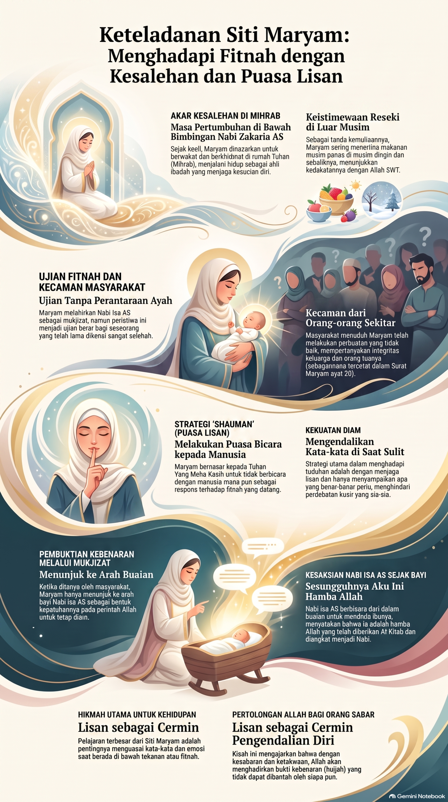 Keteladanan Siti Maryam Menghadapi Fitnah