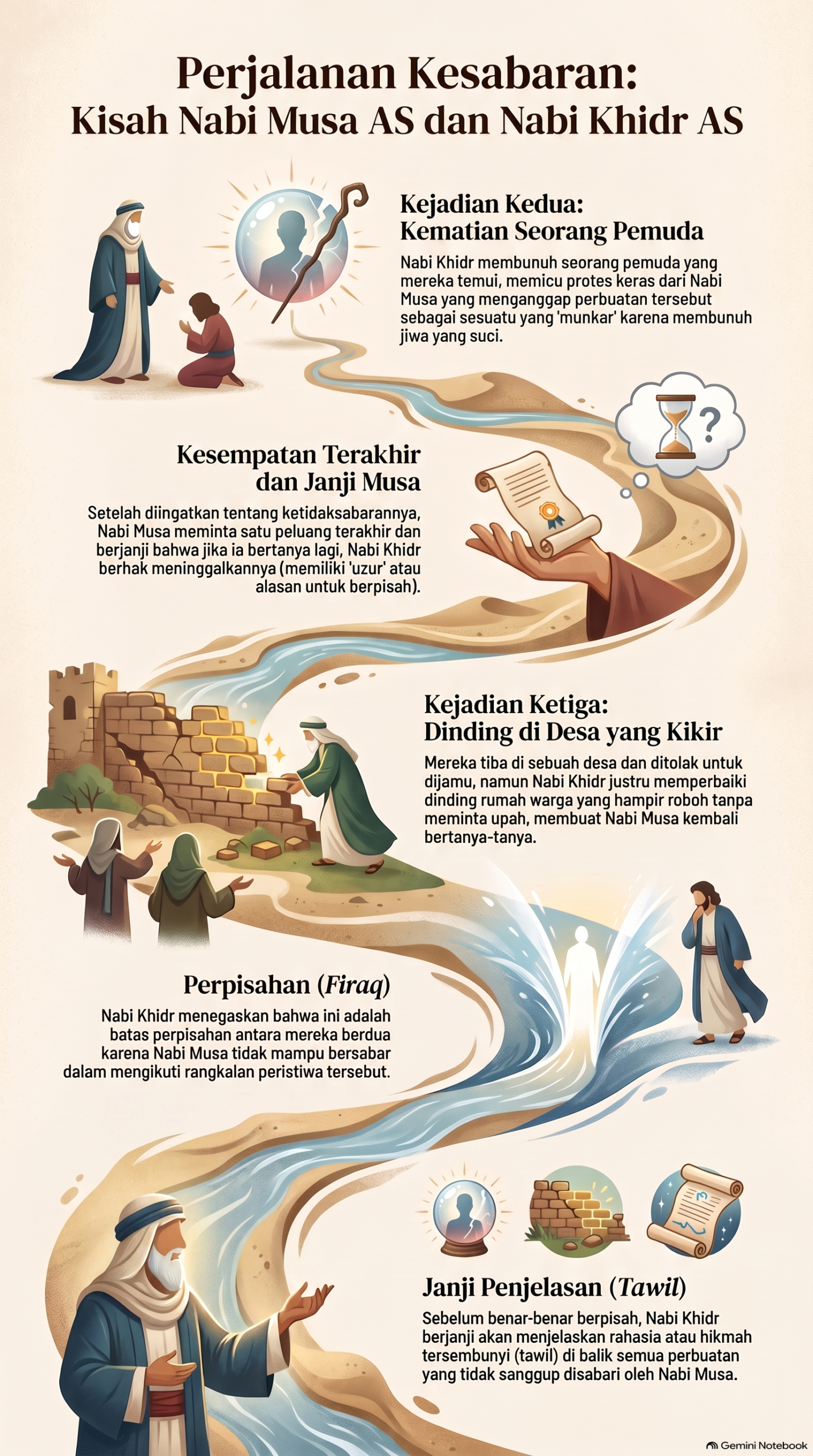 Kisah Kesabaran Musa dan Khidr
