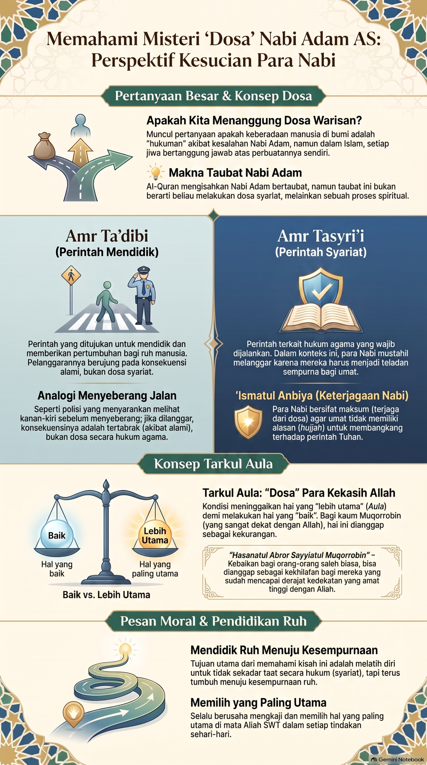 Memahami Kesucian Nabi Adam AS
