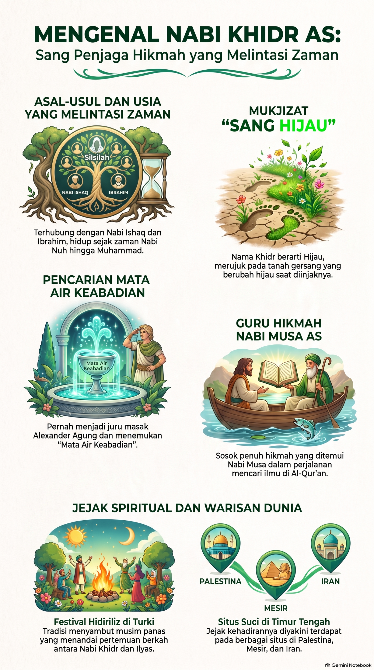 Mengenal Sosok Nabi Khidr AS