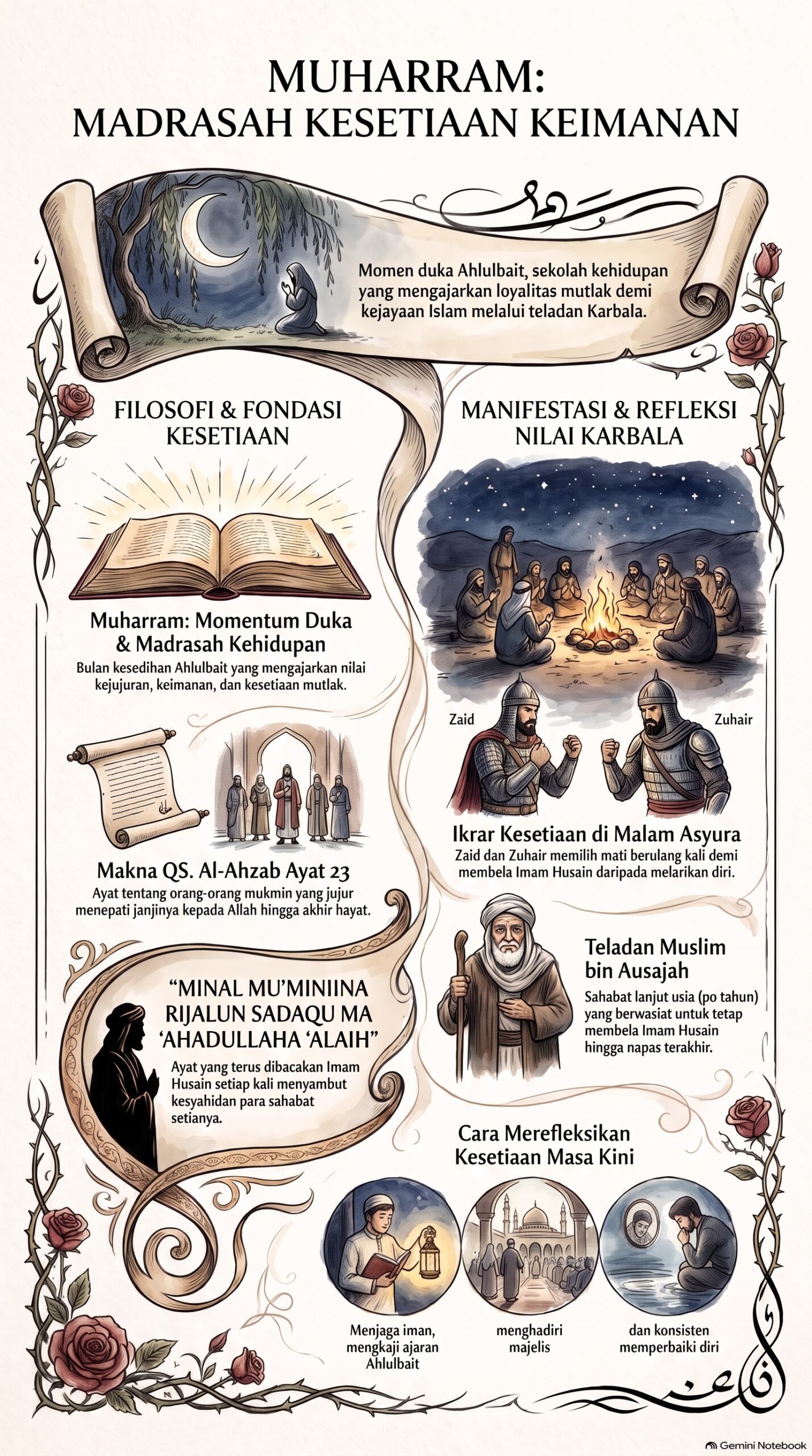 Muharram Madrasah Kesetiaan Keimanan