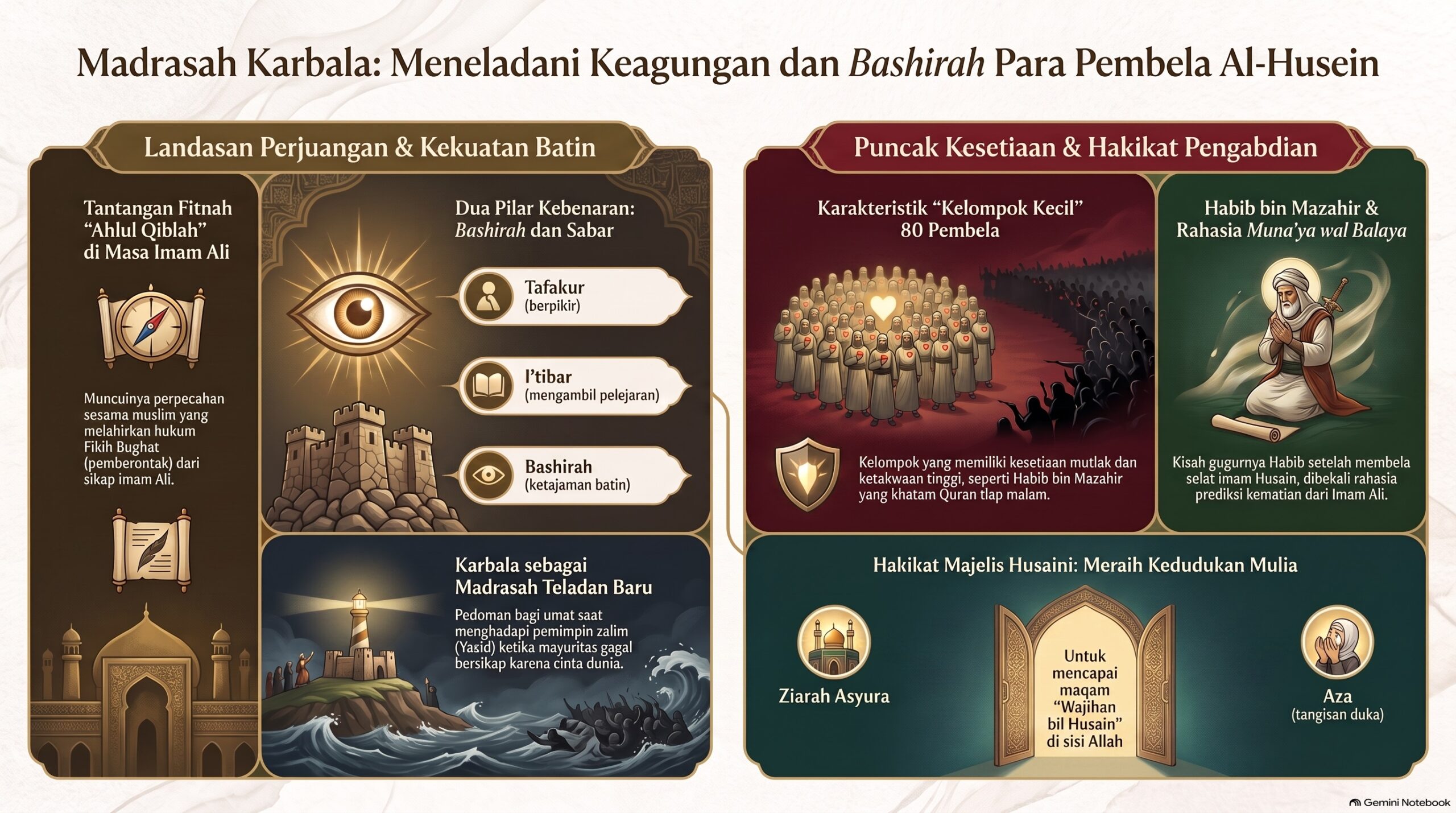 Nilai Perjuangan Madrasah Karbala