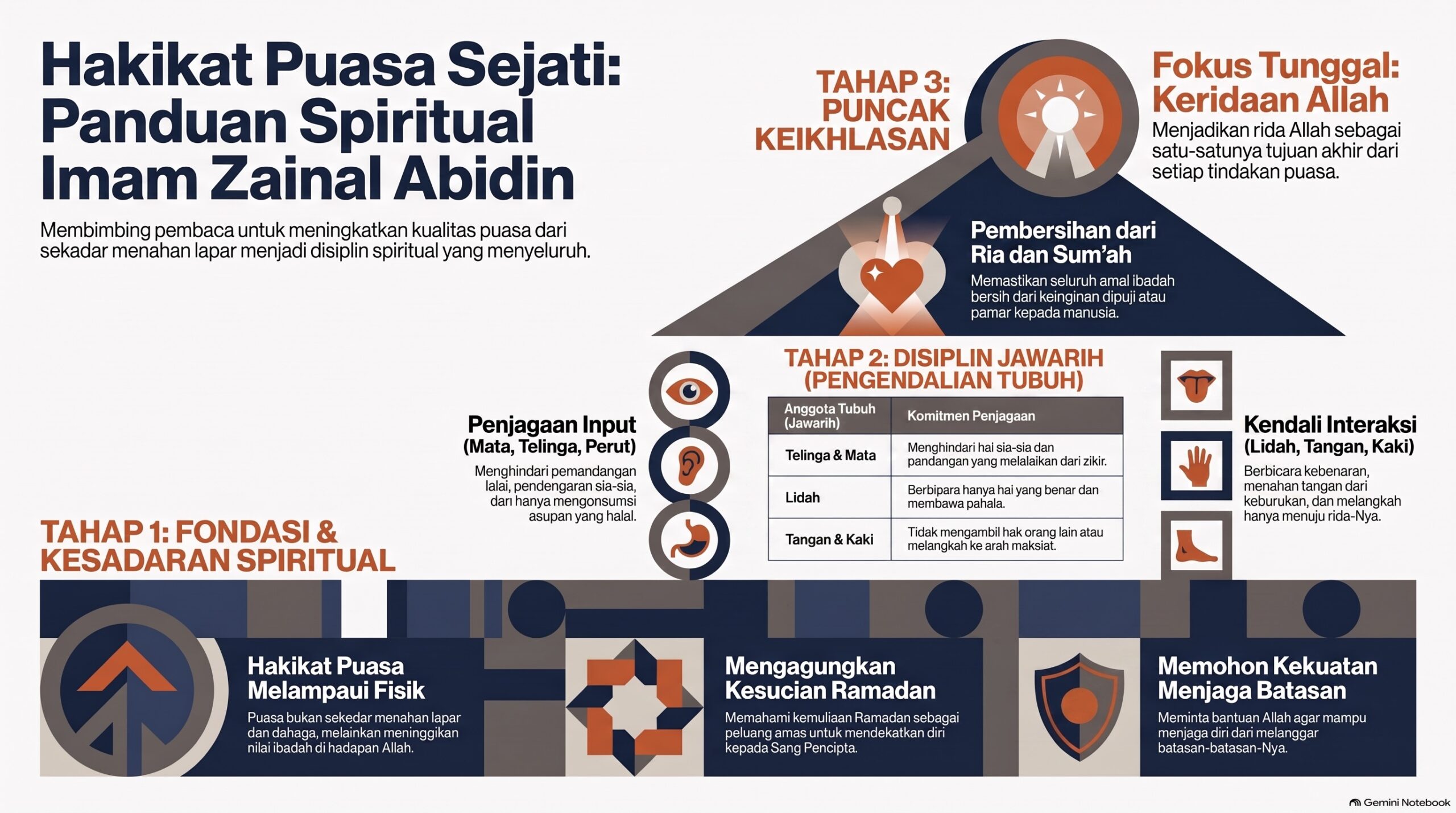 Panduan Hakikat Puasa Sejati