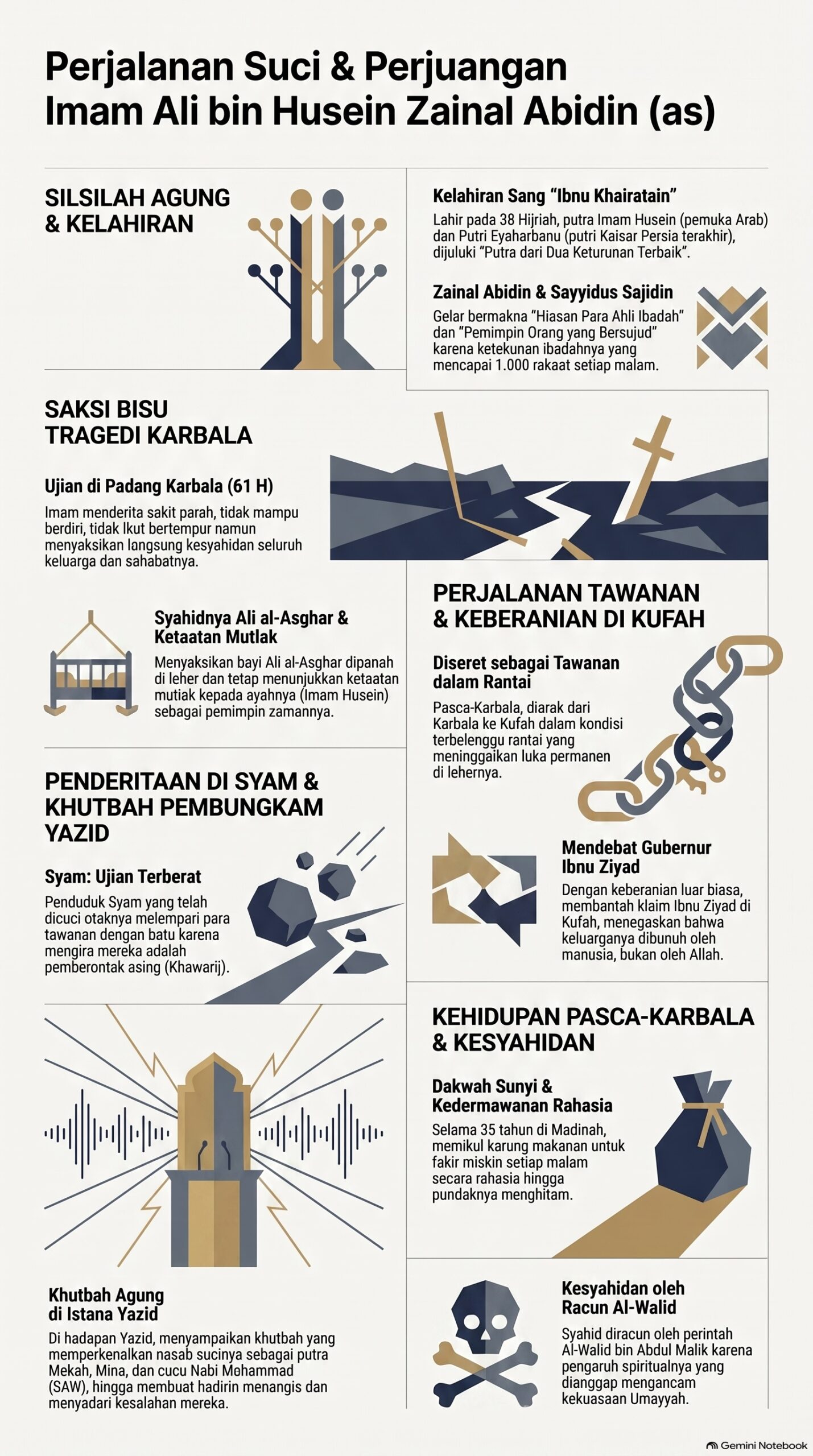 Perjalanan Imam Ali Zainal Abidin