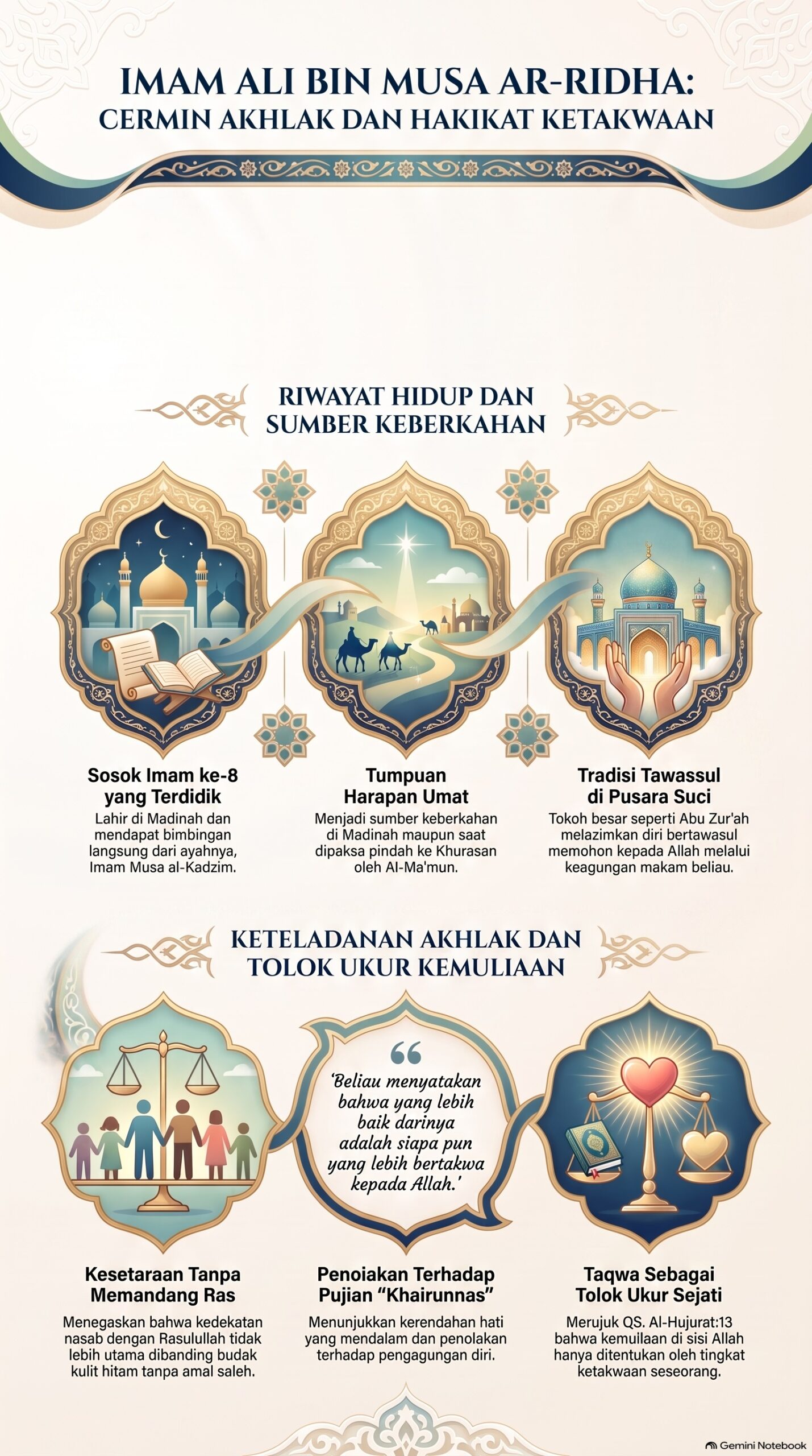 Profil Imam Ali Ar Ridha
