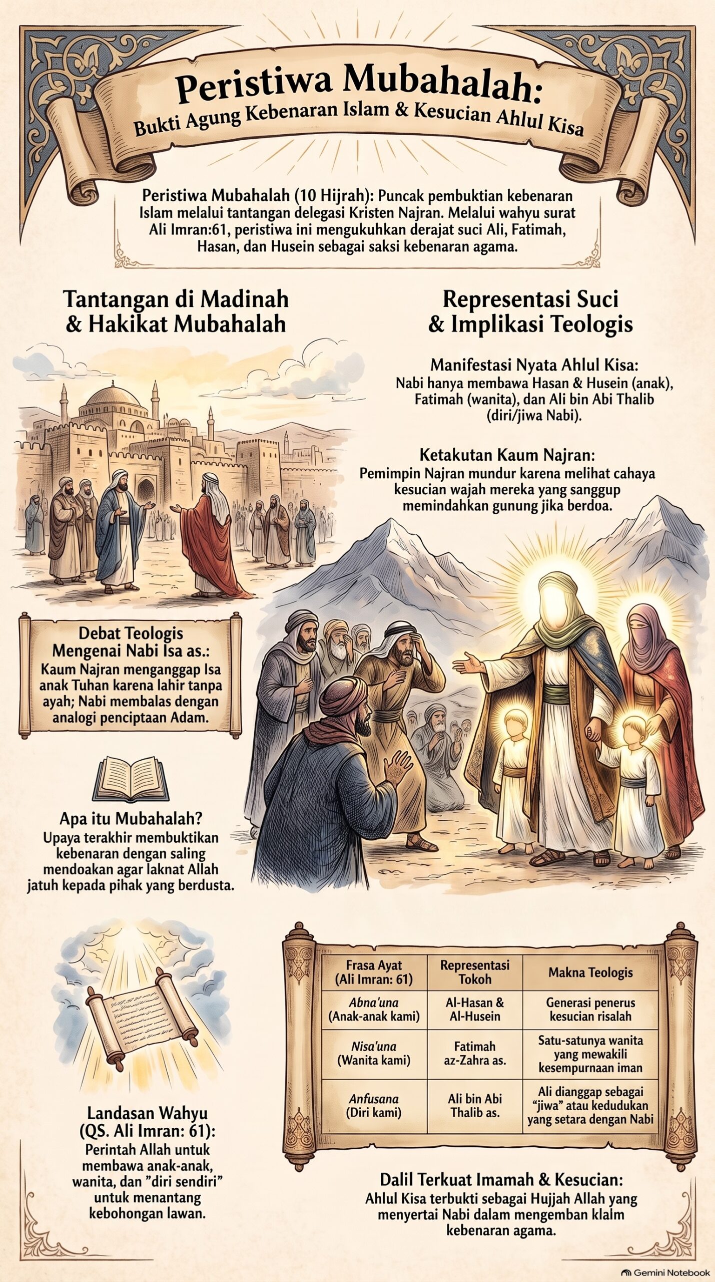 Sejarah dan Makna Peristiwa Mubahalah