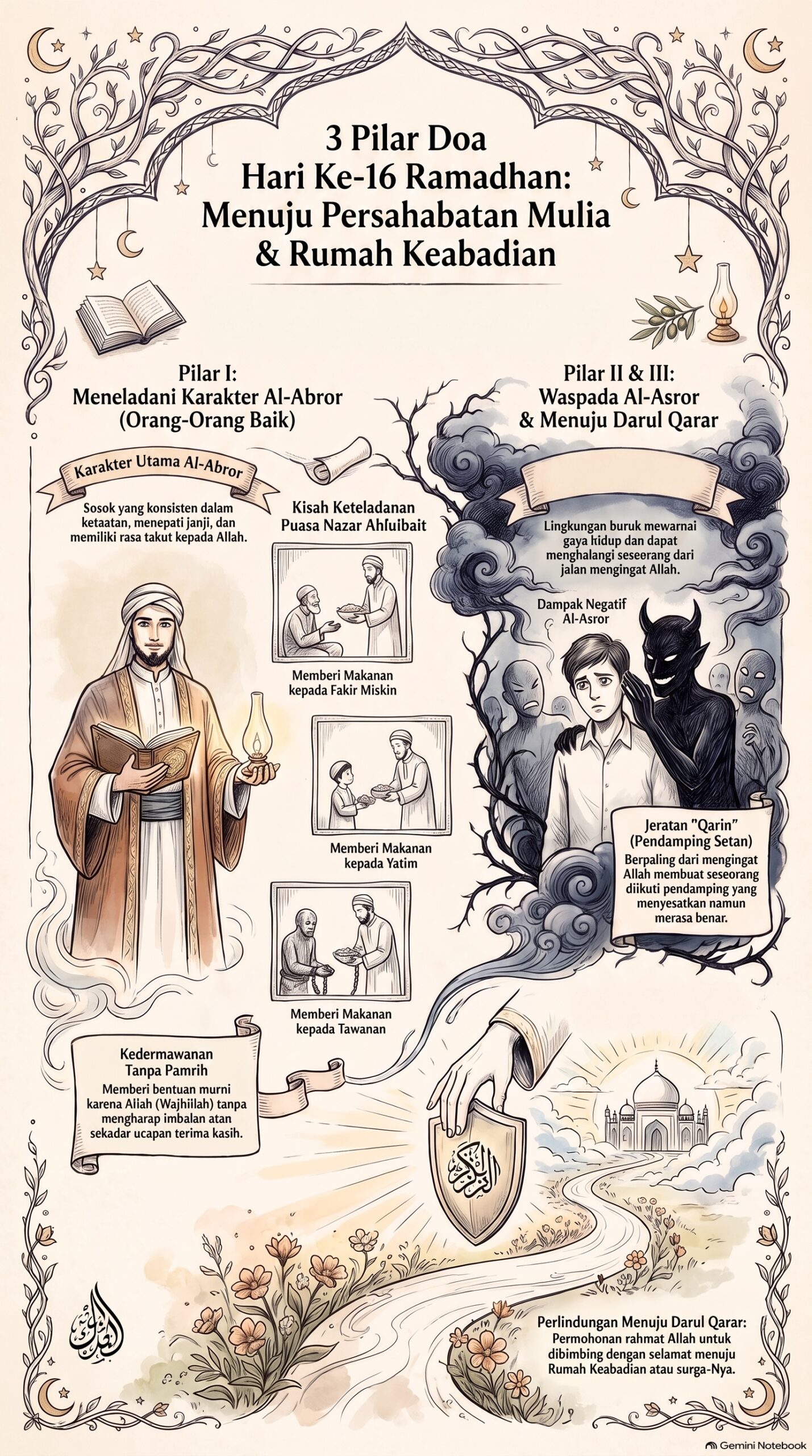 Tiga Pilar Doa Ramadhan Ke