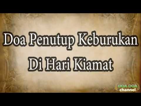 Doa Penutup Keburukan Di Hari Kiamat