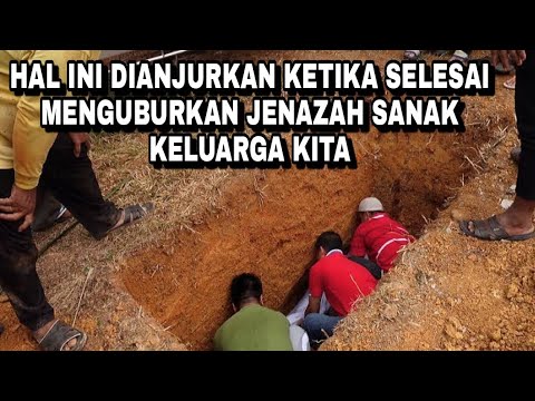 Hukum Talqin >> Apa Yang Seharusnya Dilakukan Bagi Yang Menguburkan Mayit