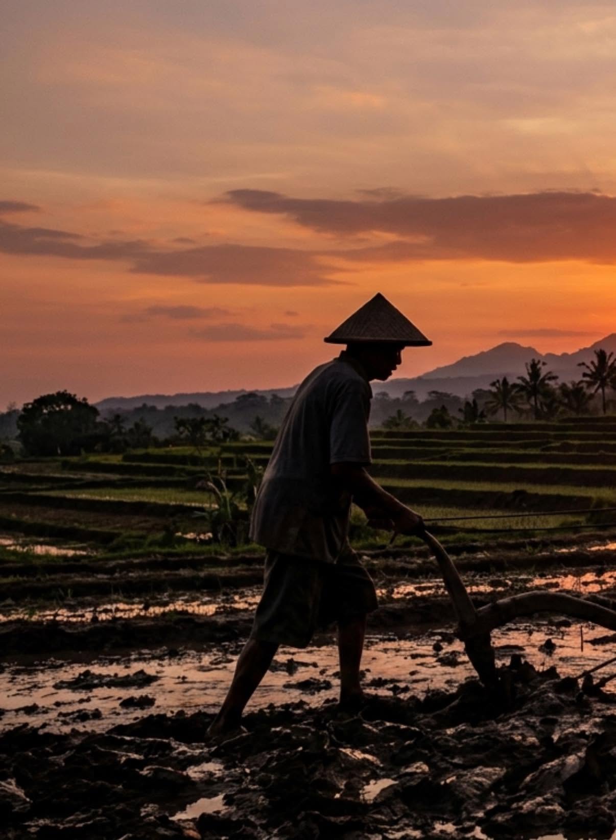 Petani dibalik