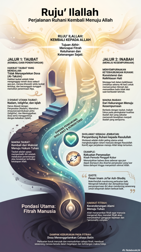 Panduan Perjalanan Ruhani Ruju Ilallah