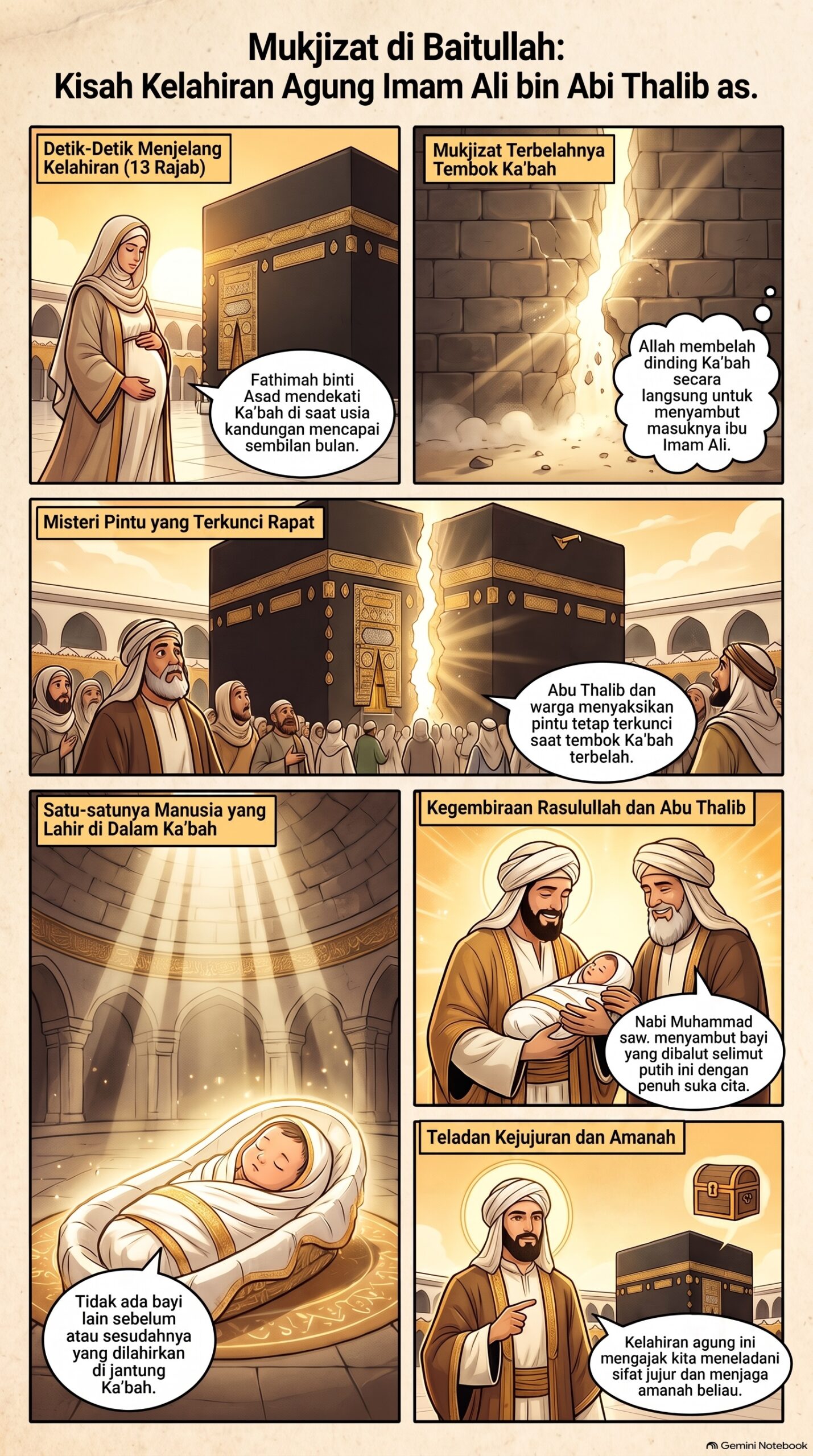 Kisah Kelahiran Agung Imam Ali
