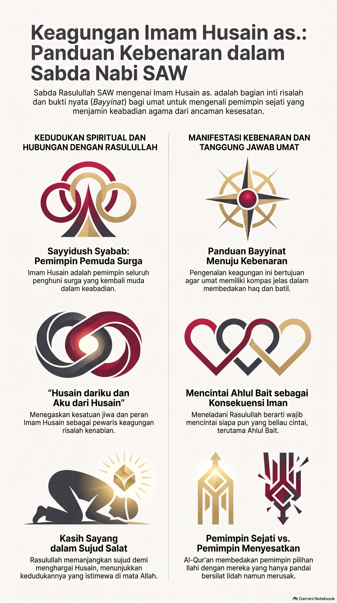 Keagungan Imam Husain Menurut Nabi