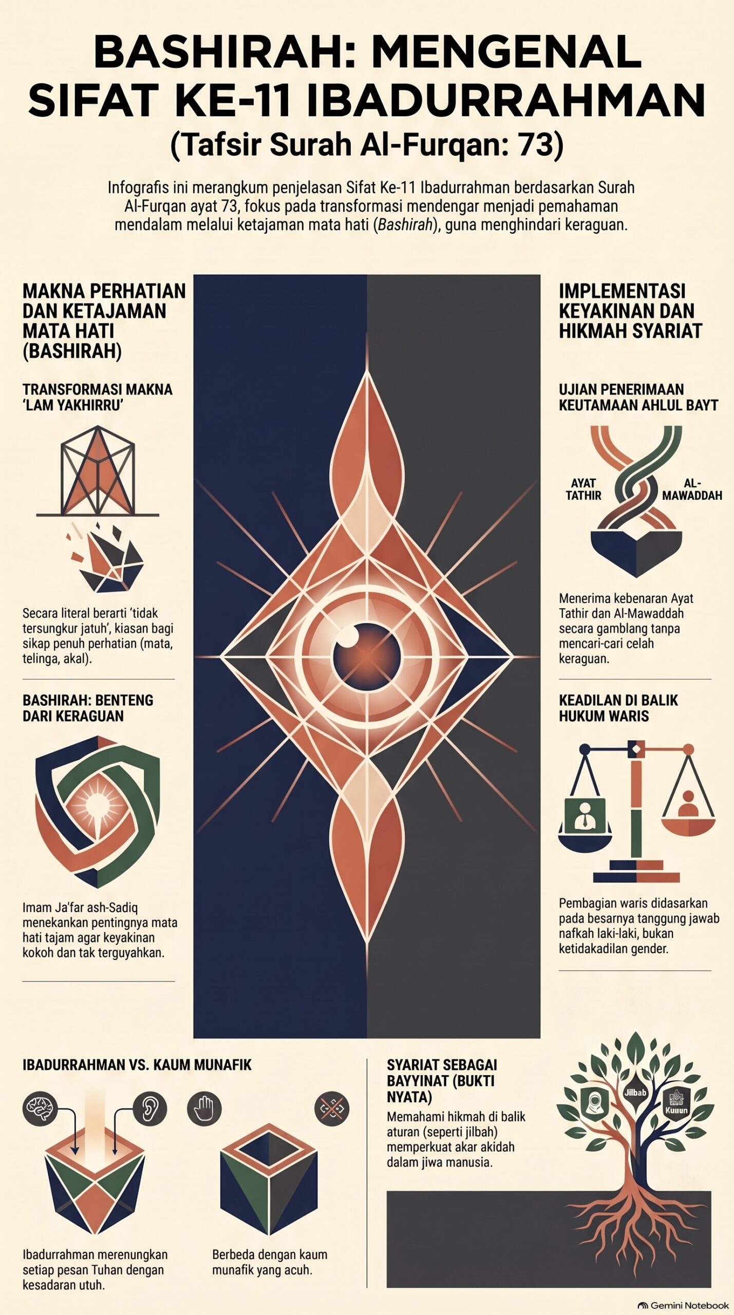 Sifat Ke 11 Ibadurrahman Bashirah