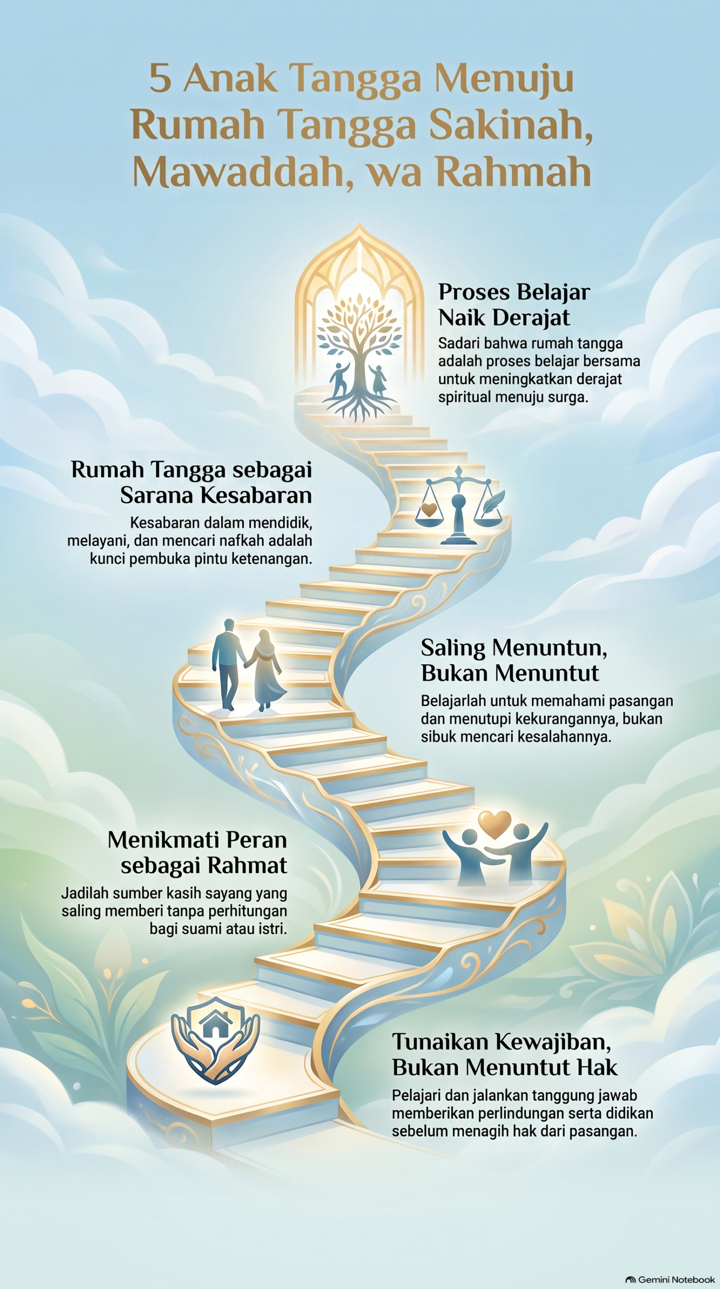 5 Langkah Rumah Tangga Sakinah