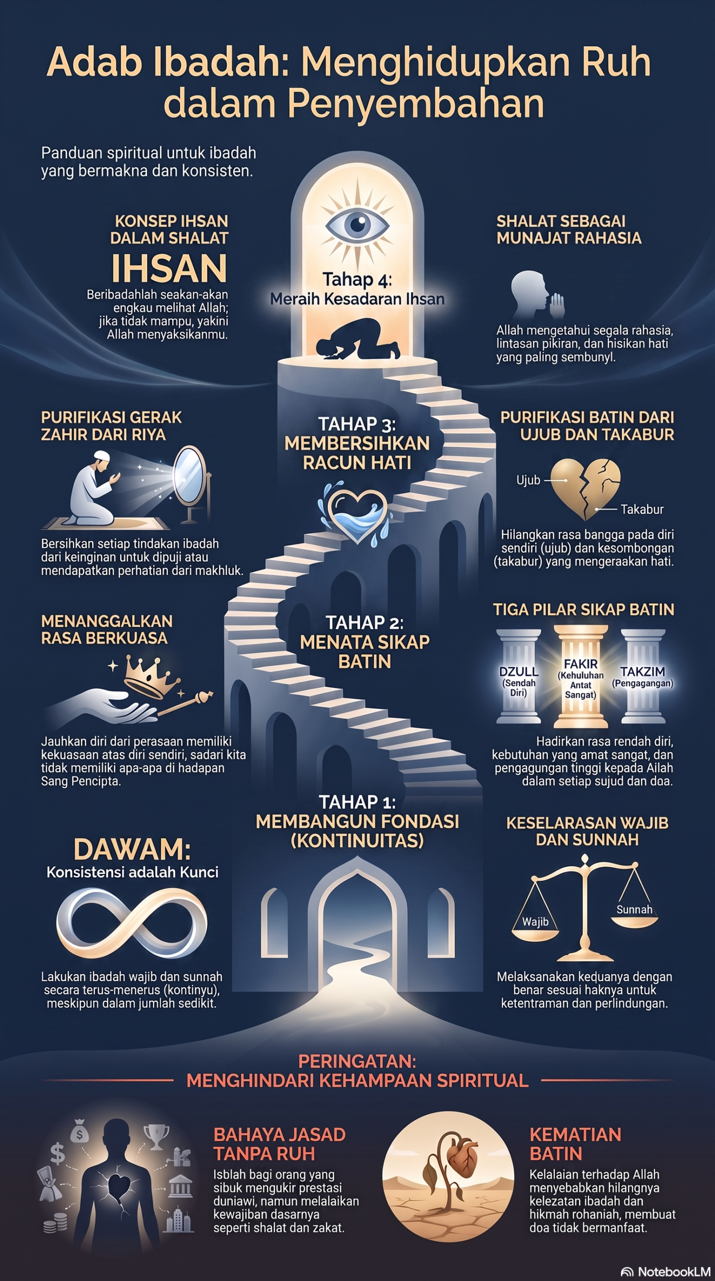 Panduan Menghidupkan Ruh Ibadah