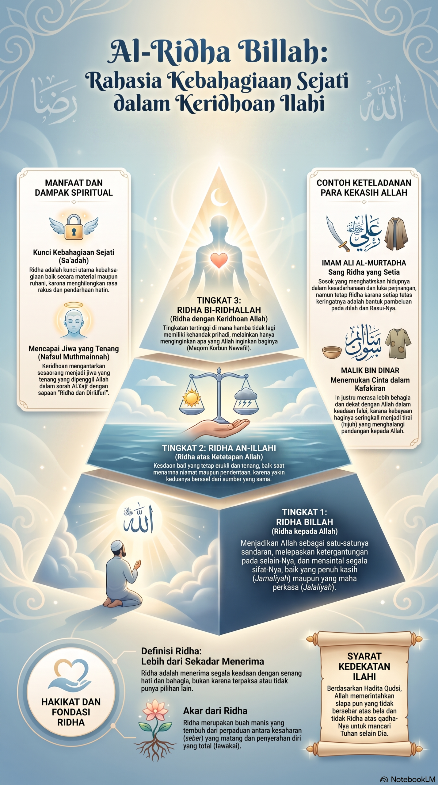 Rahasia Kebahagiaan Al Ridha Billah