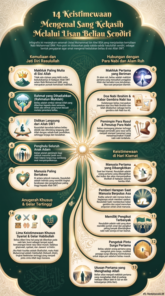 14 Keistimewaan Nabi Muhammad SAW