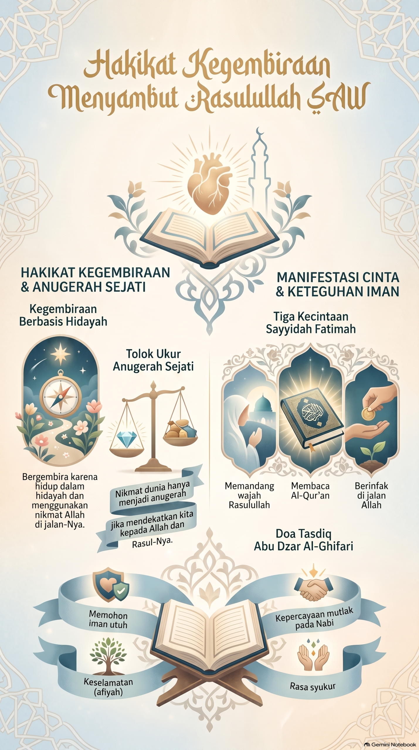 Hakikat Kegembiraan Menyambut Rasulullah SAW