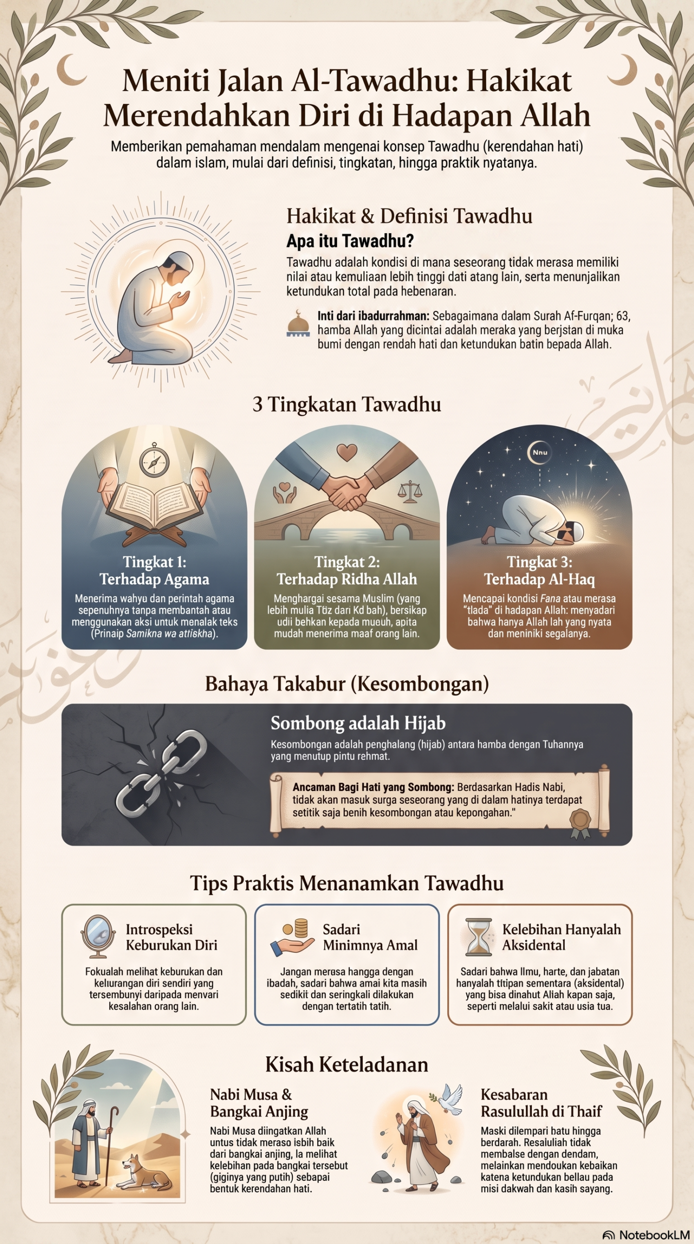 Panduan Hakikat Praktik Sifat Tawadhu
