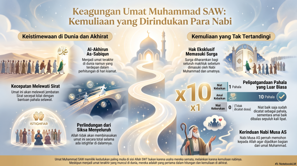 Keagungan Umat Nabi Muhammad SAW