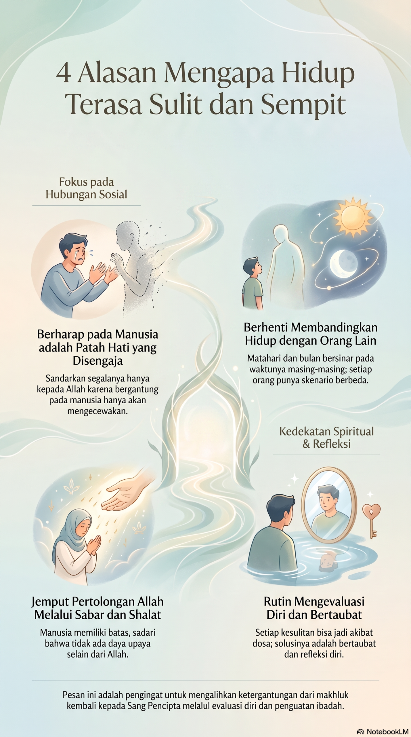 4 Alasan Hidup Terasa Sulit