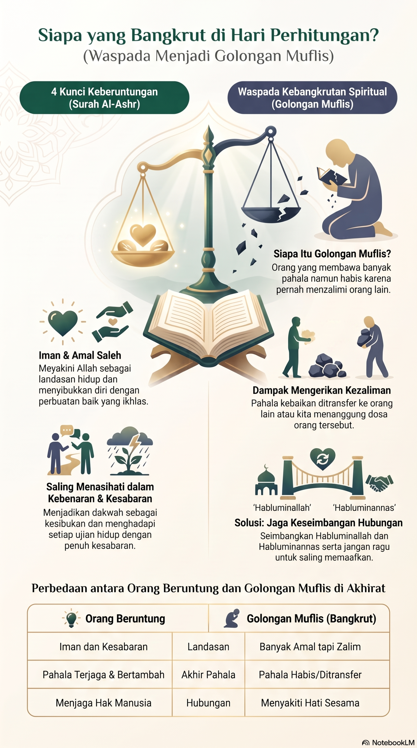 Siapa yang Bangkrut di Akhirat