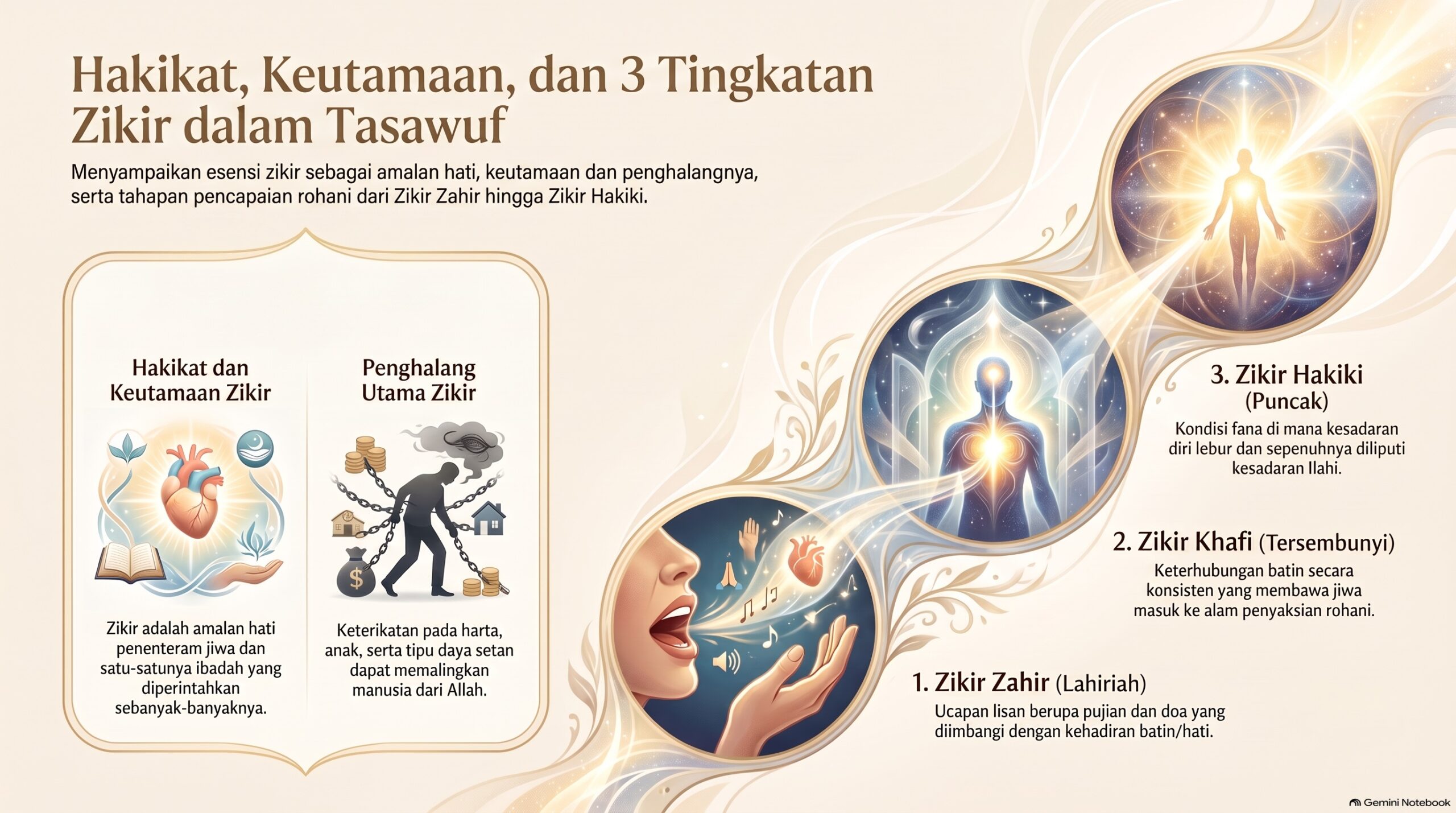Tingkatan Zikir dalam Tasawuf