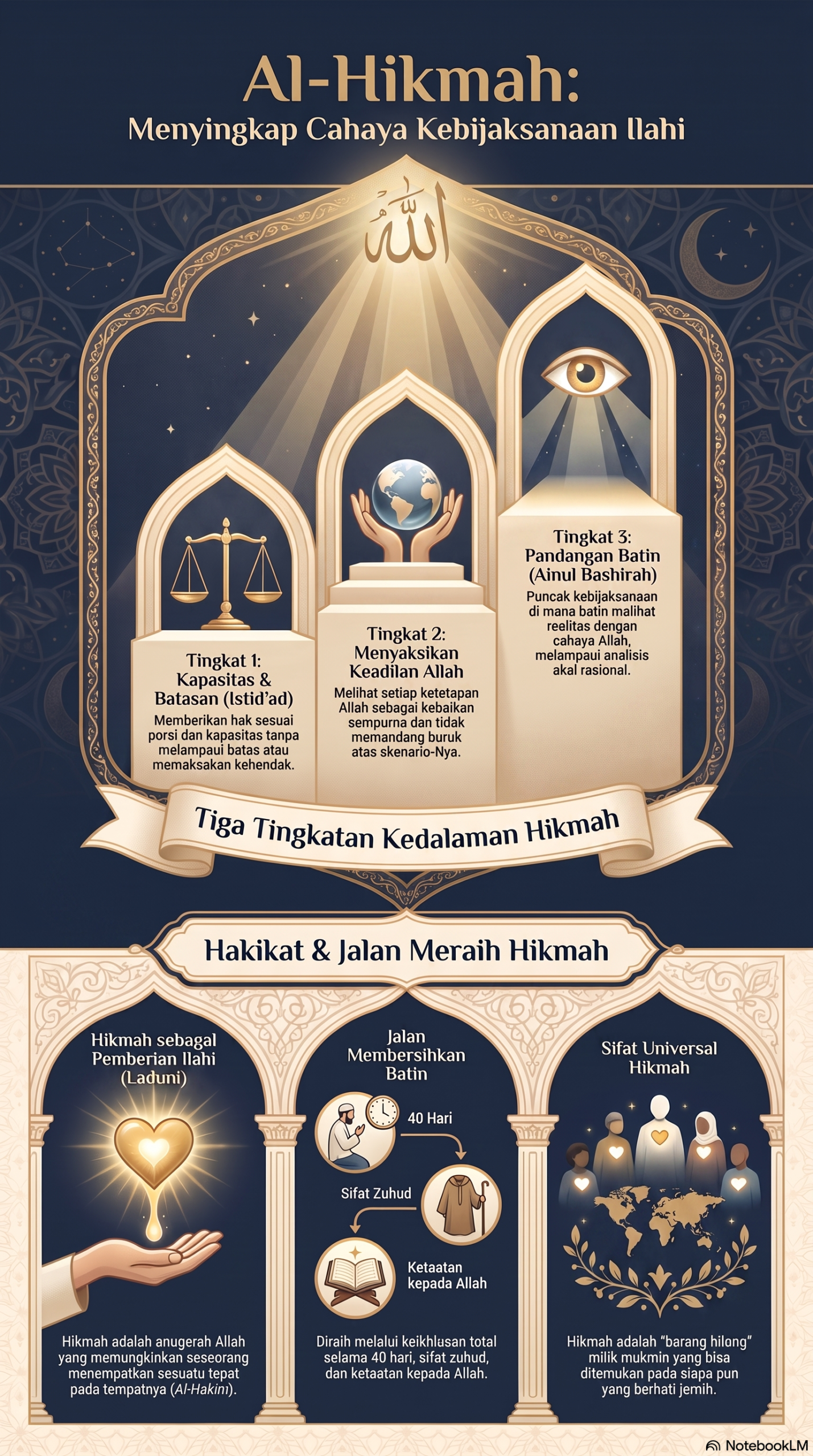Tasawuf 37 Tiga Tingkatan Kedalaman Hikmah