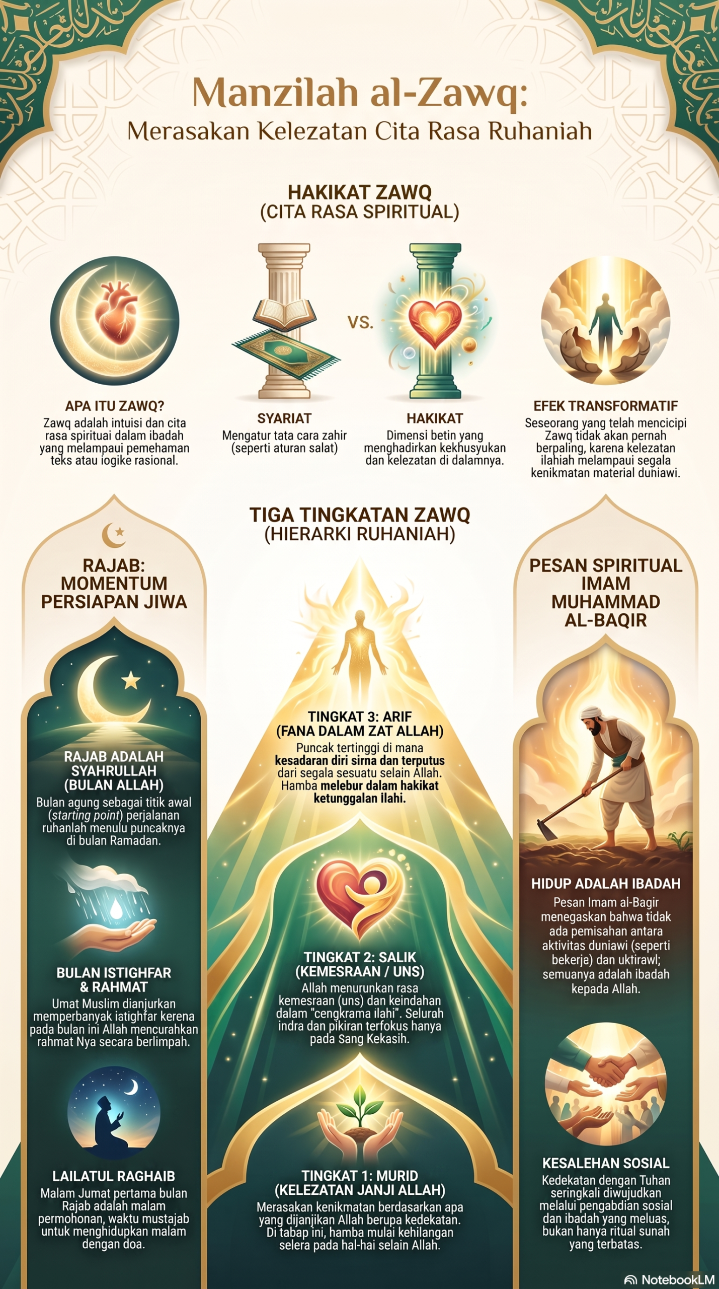 Tasawuf 53 Panduan Manzilah al Zawq Ruhaniah