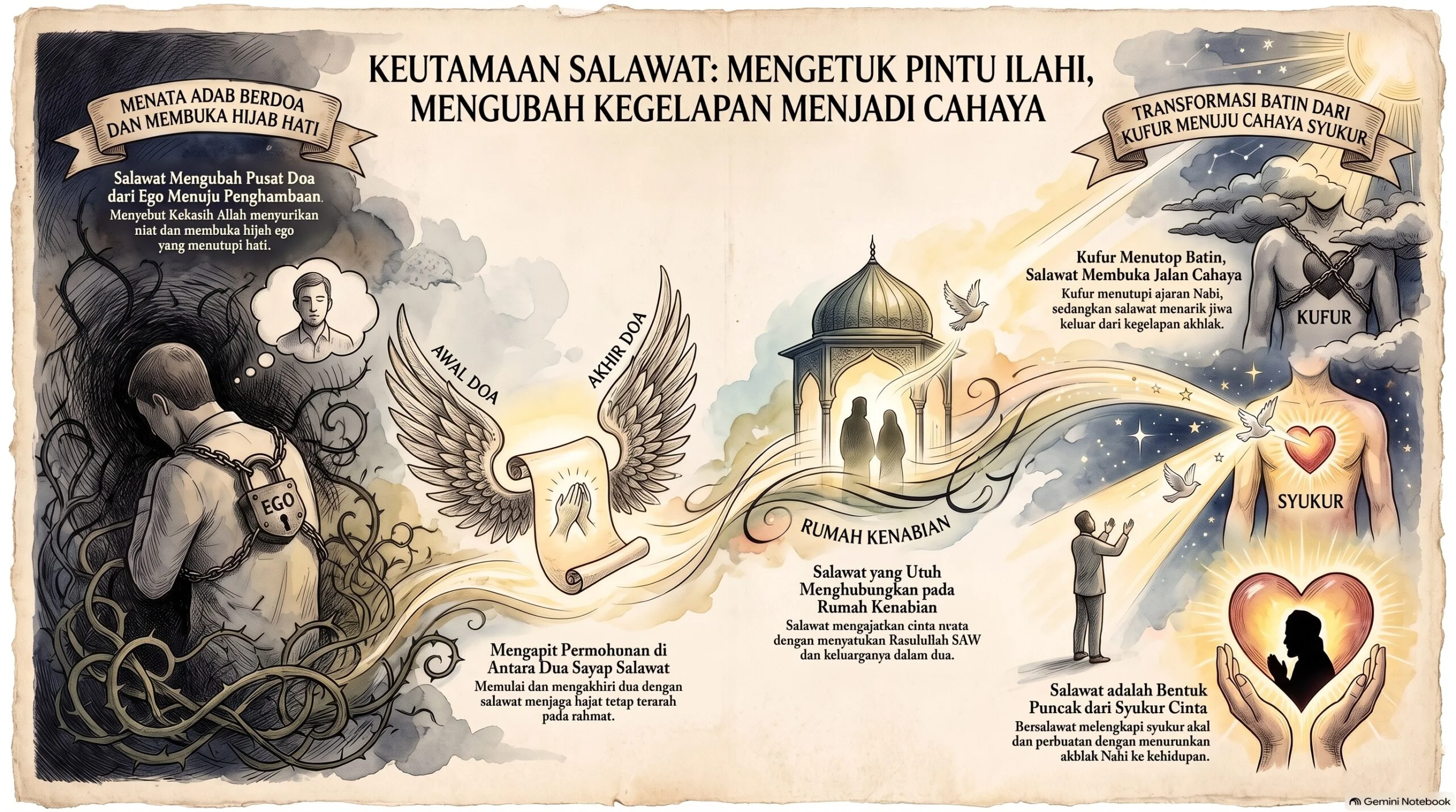 Haa Keutamaan dan Manfaat Salawat