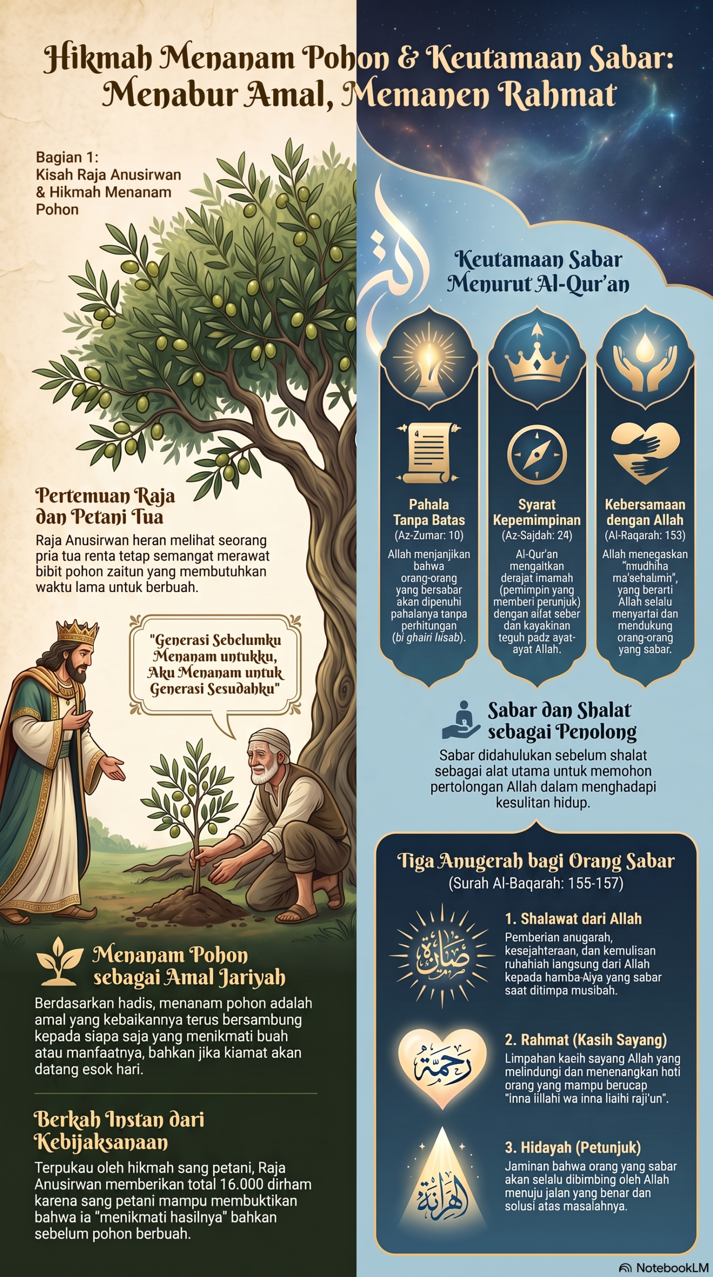 Hikmah Menanam Pohon dan Sabar