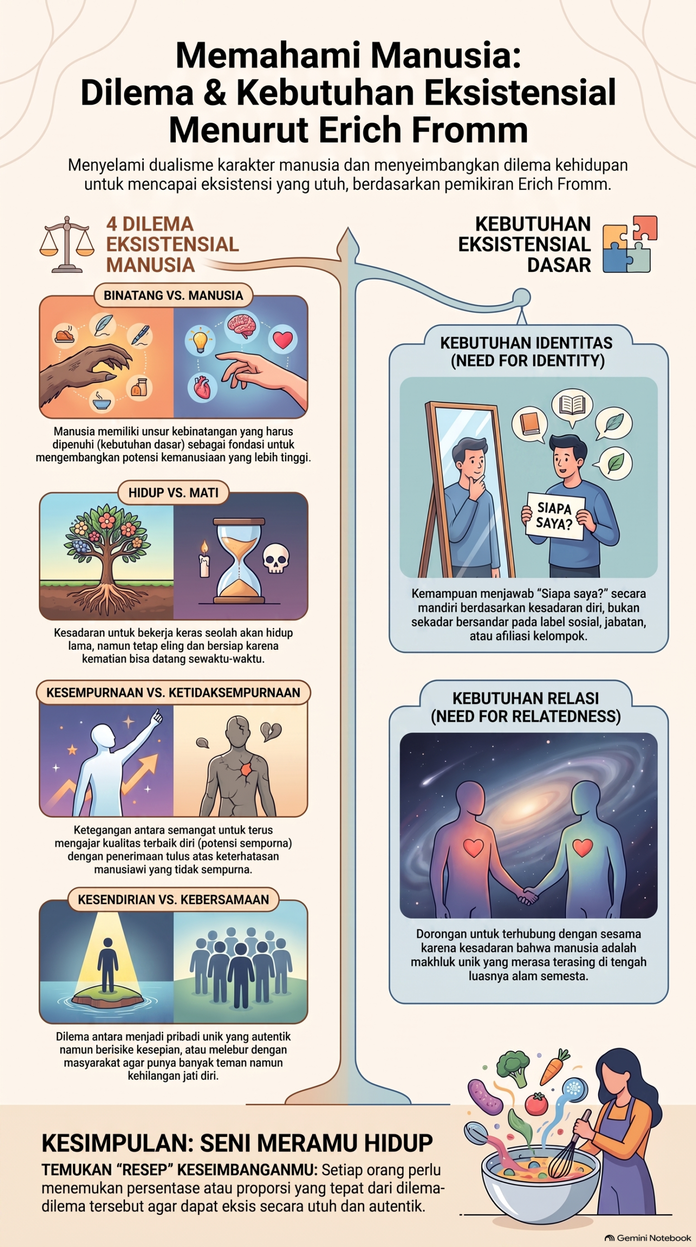 Dilema dan Kebutuhan Eksistensial Fromm