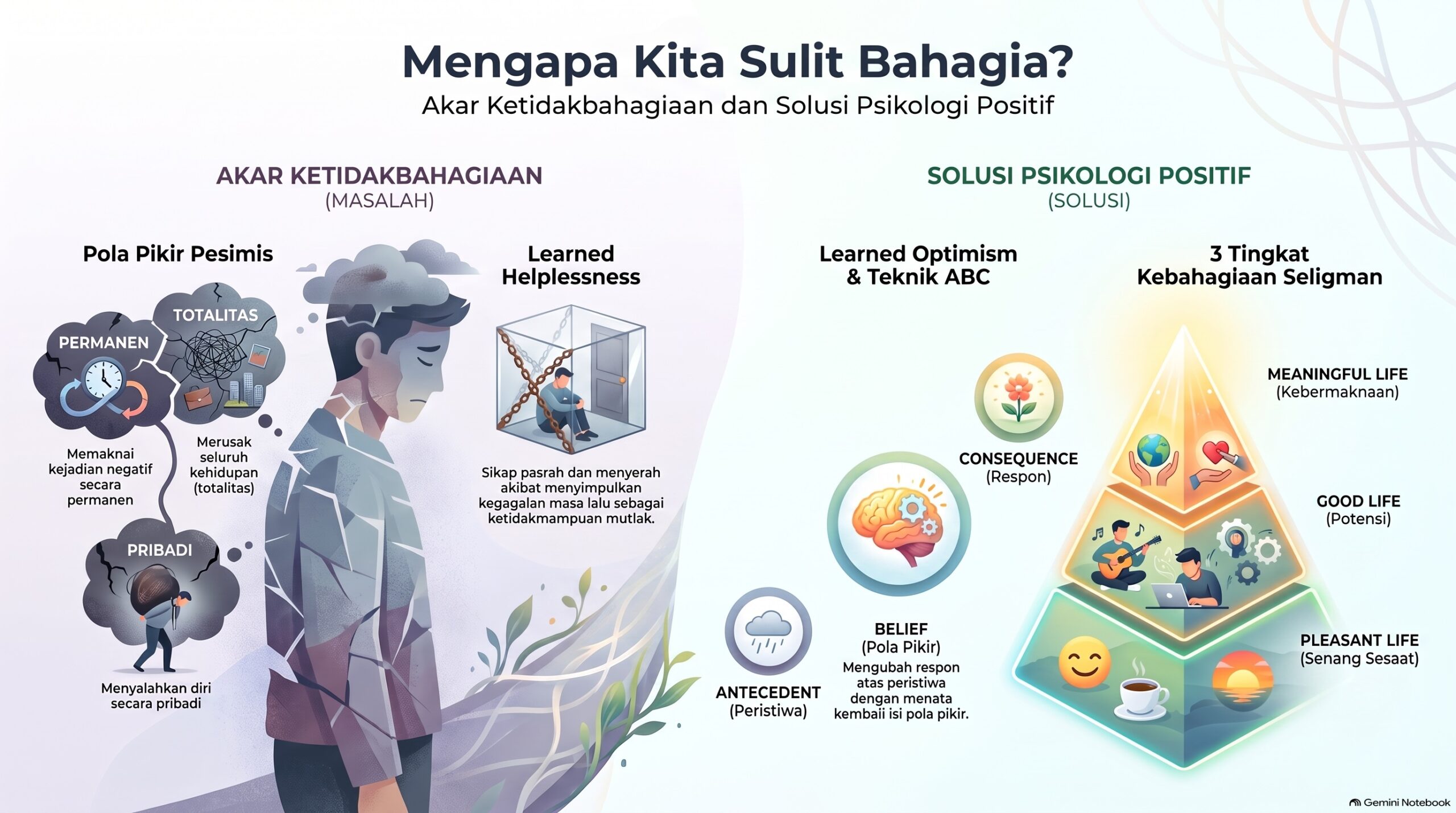 Faiz Mengapa Kita Sulit Bahagia