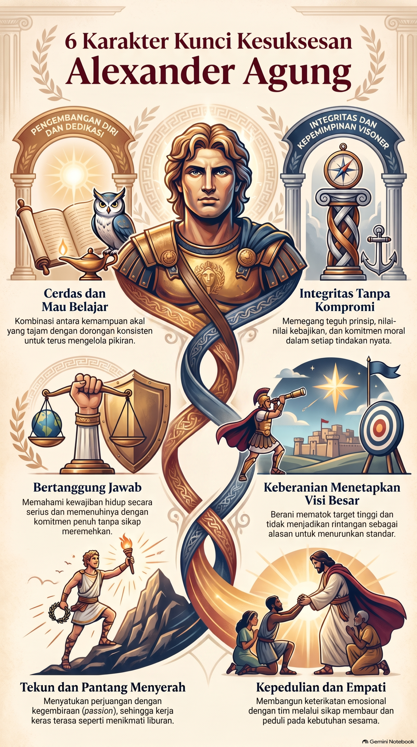 Karakter Kesuksesan Alexander Agung
