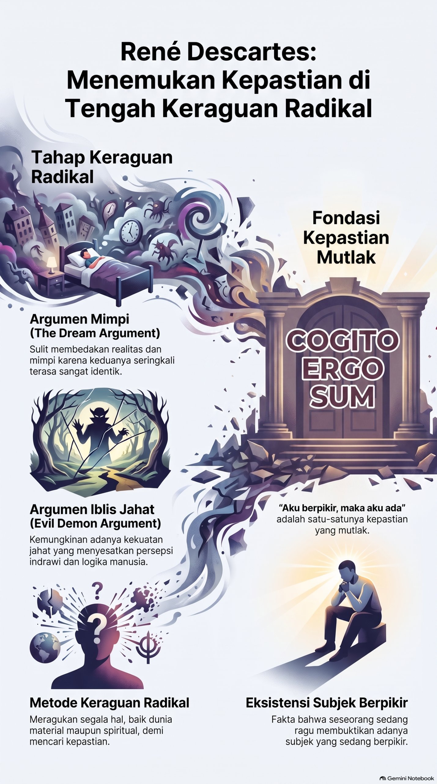 Keraguan Radikal dan Kepastian Descartes
