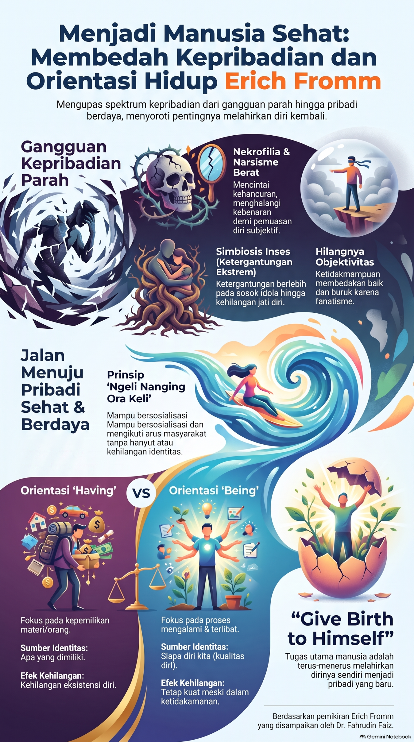 Membedah Kepribadian Sehat Erich Fromm