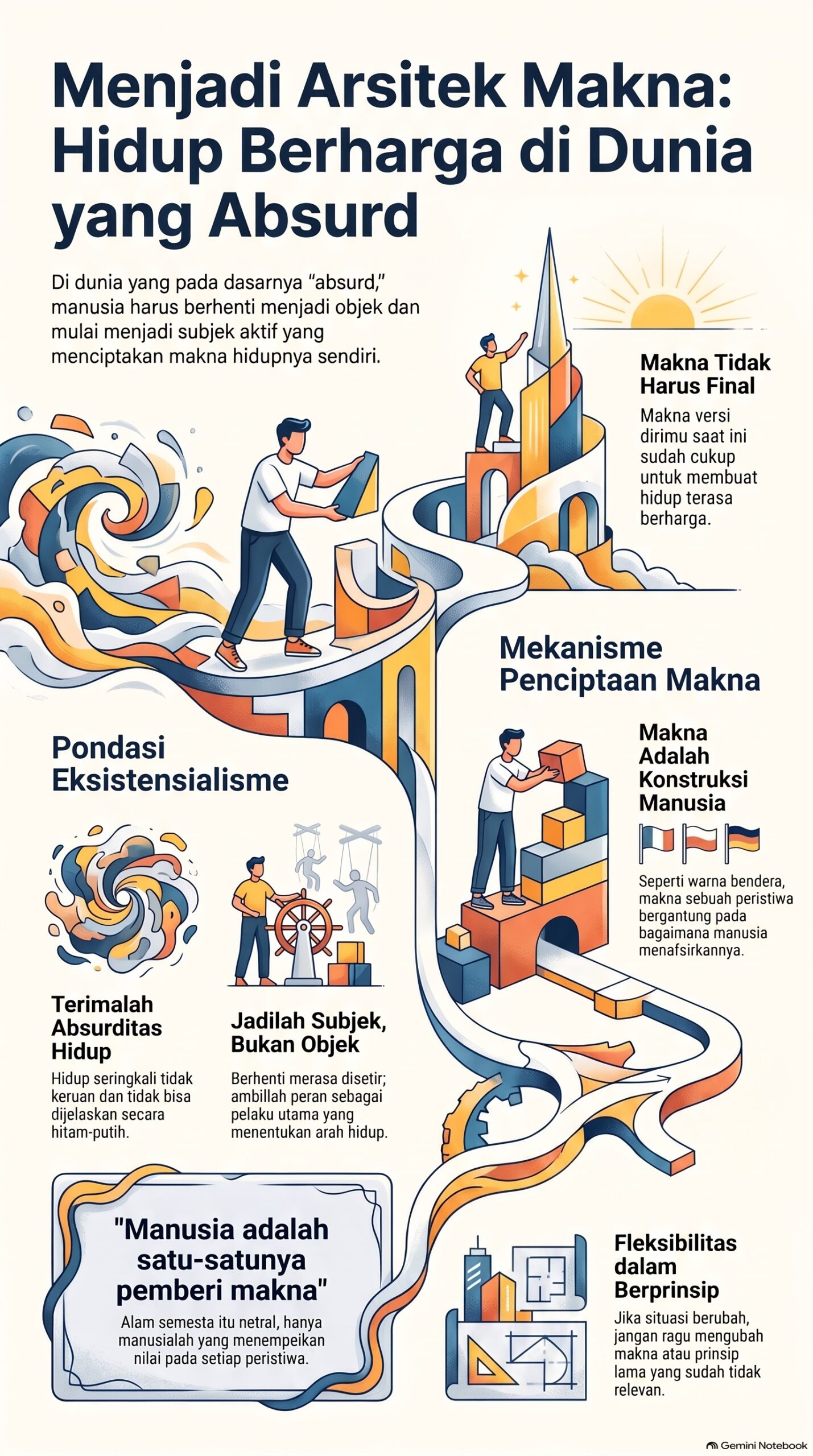 Menjadi Arsitek Makna Hidup