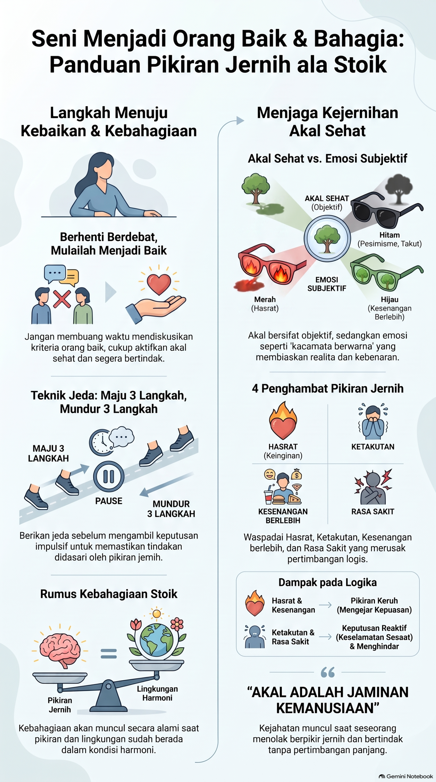 Panduan Pikiran Jernih ala Stoik